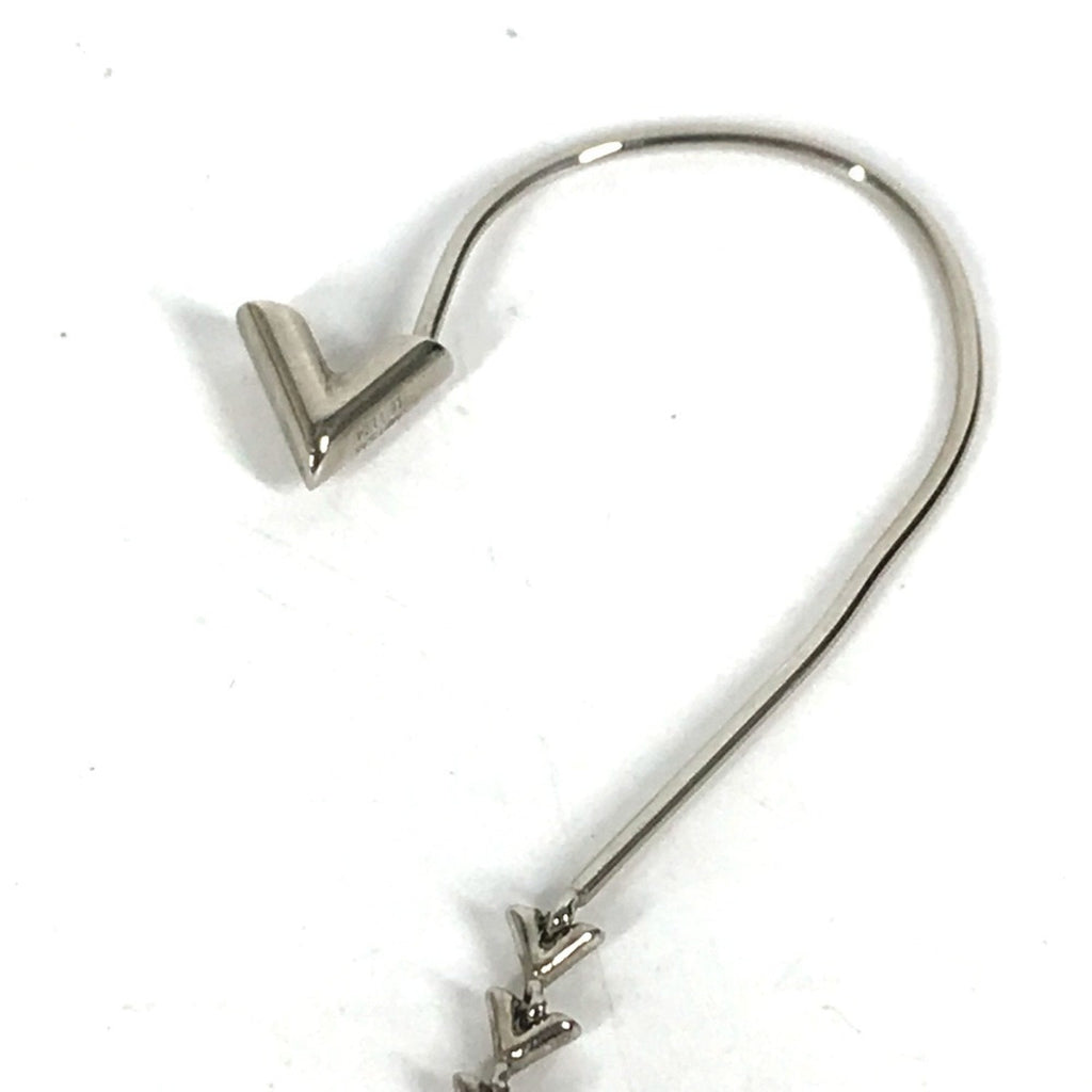 Earrings Rhinestone Silver-Tone Metal