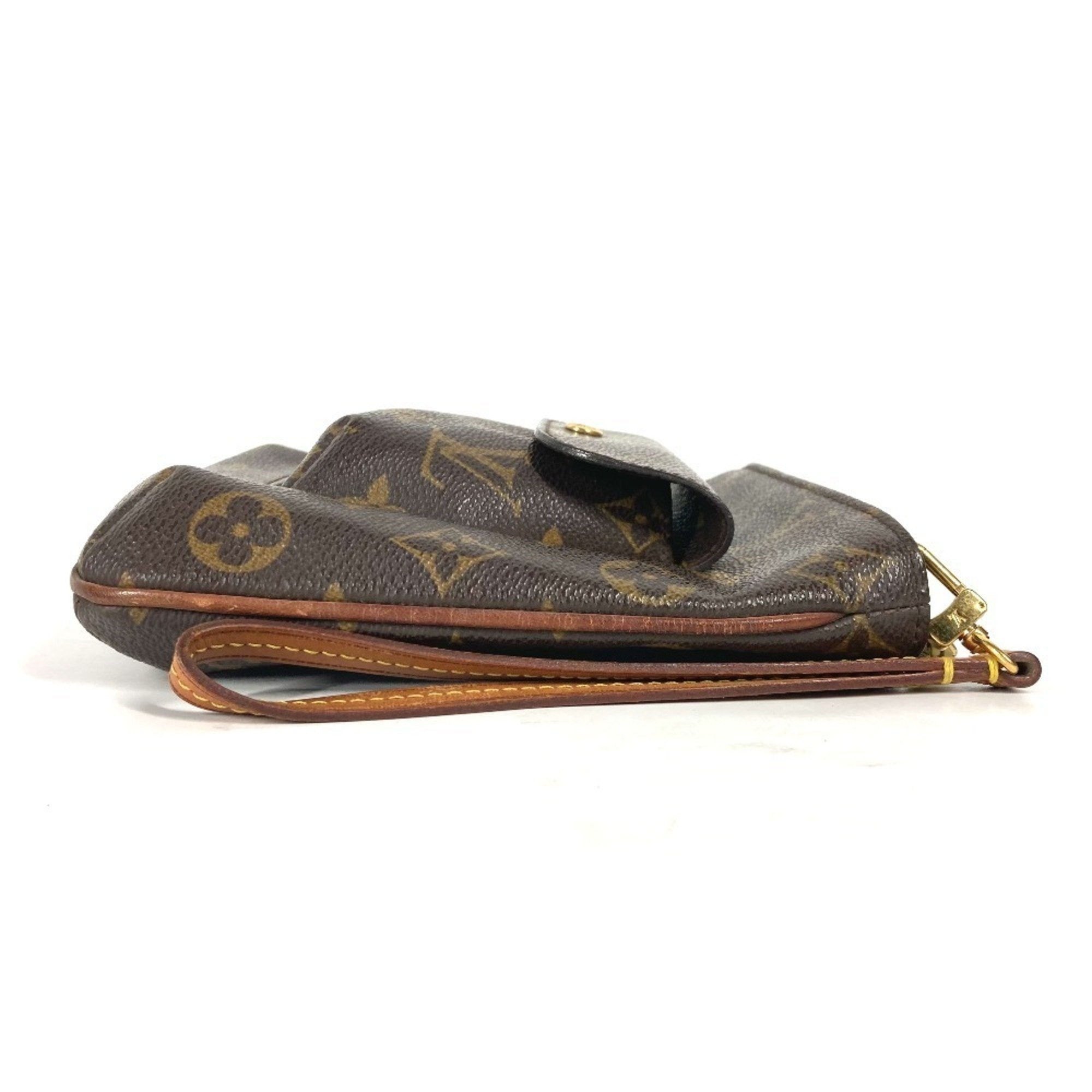Partition Wristlet Clutch Monogram Canvas