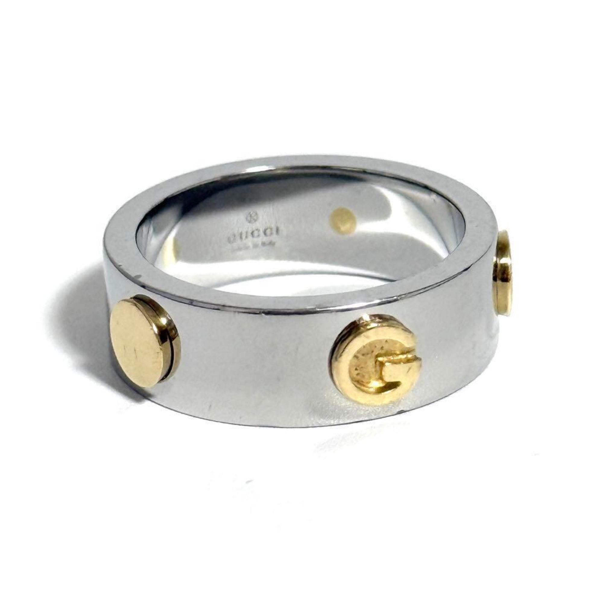 Band Ring Gold and Stainless Steel