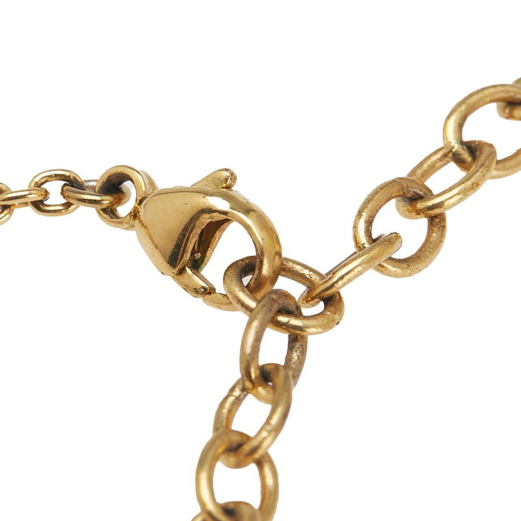 Essential V Chain Pendant Necklace Gold Plated