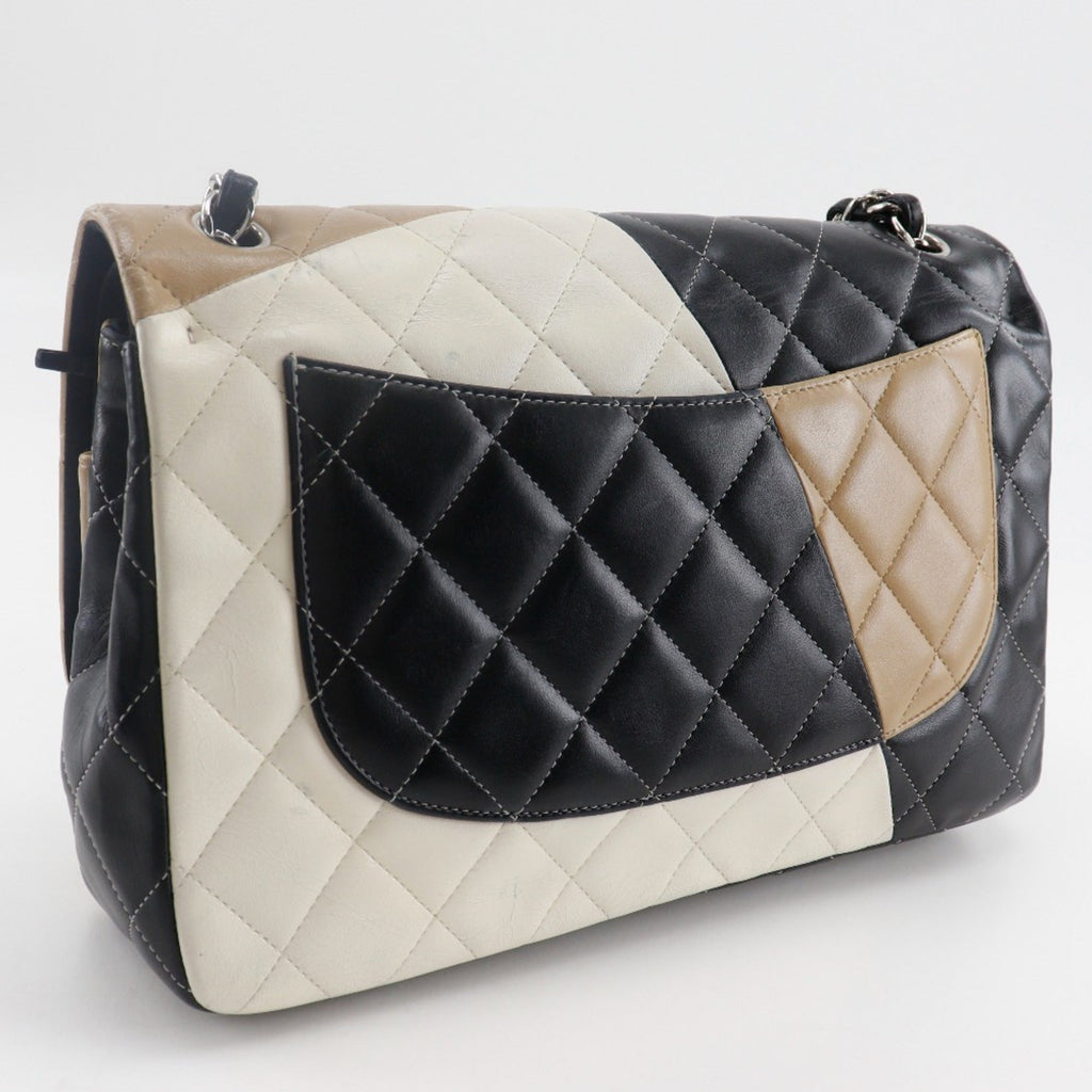 Classic Double Flap Bag Quilted Lambskin Jumbo