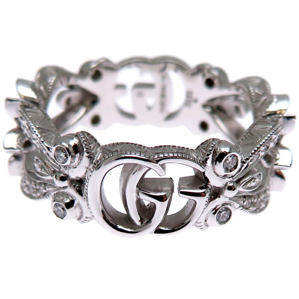 Ring 18K White Gold with Diamond