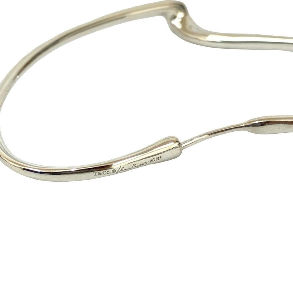Open Heart Earrings Sterling Silver 52mm Sterling Silver