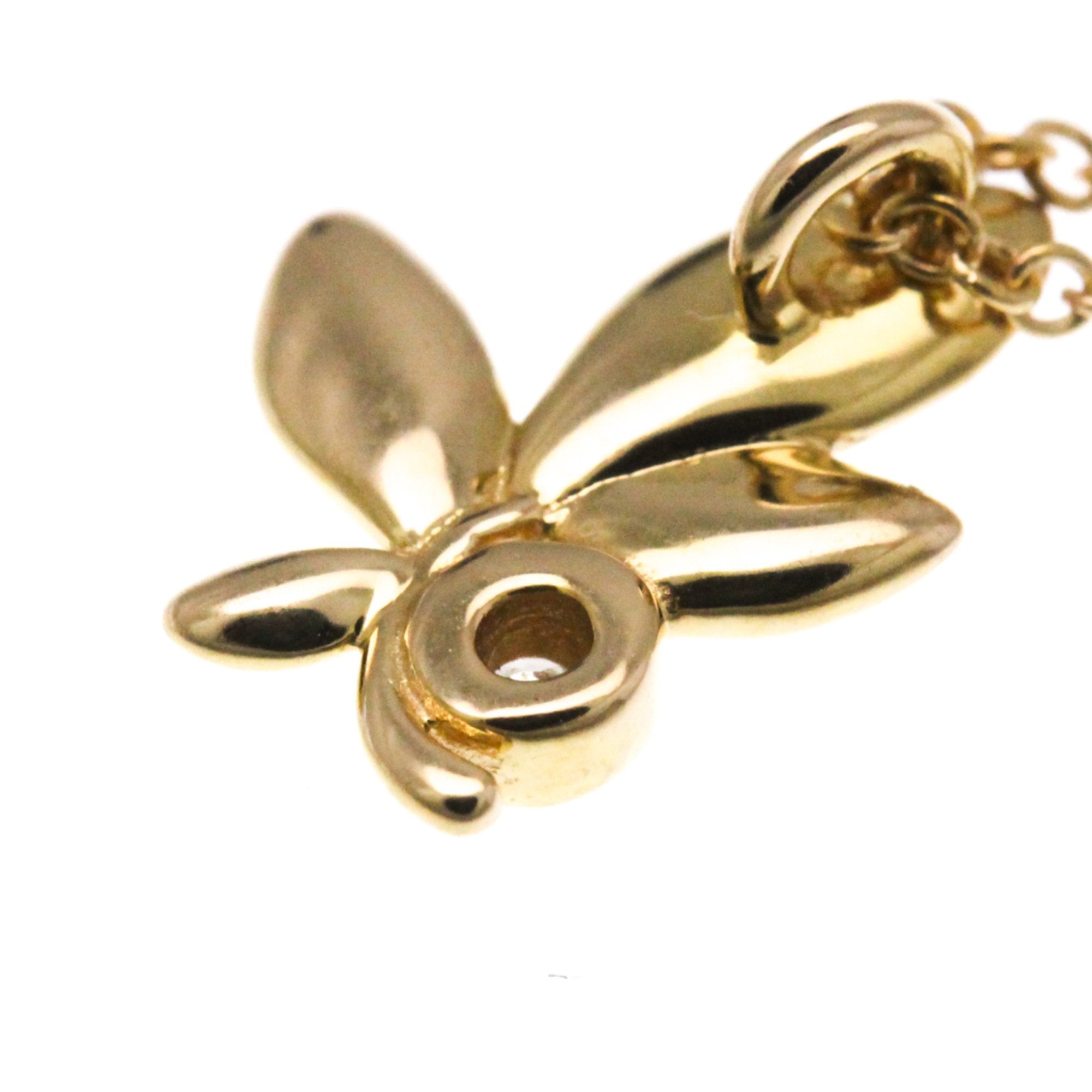 Pendant Necklace 18K Rose Gold with Diamond