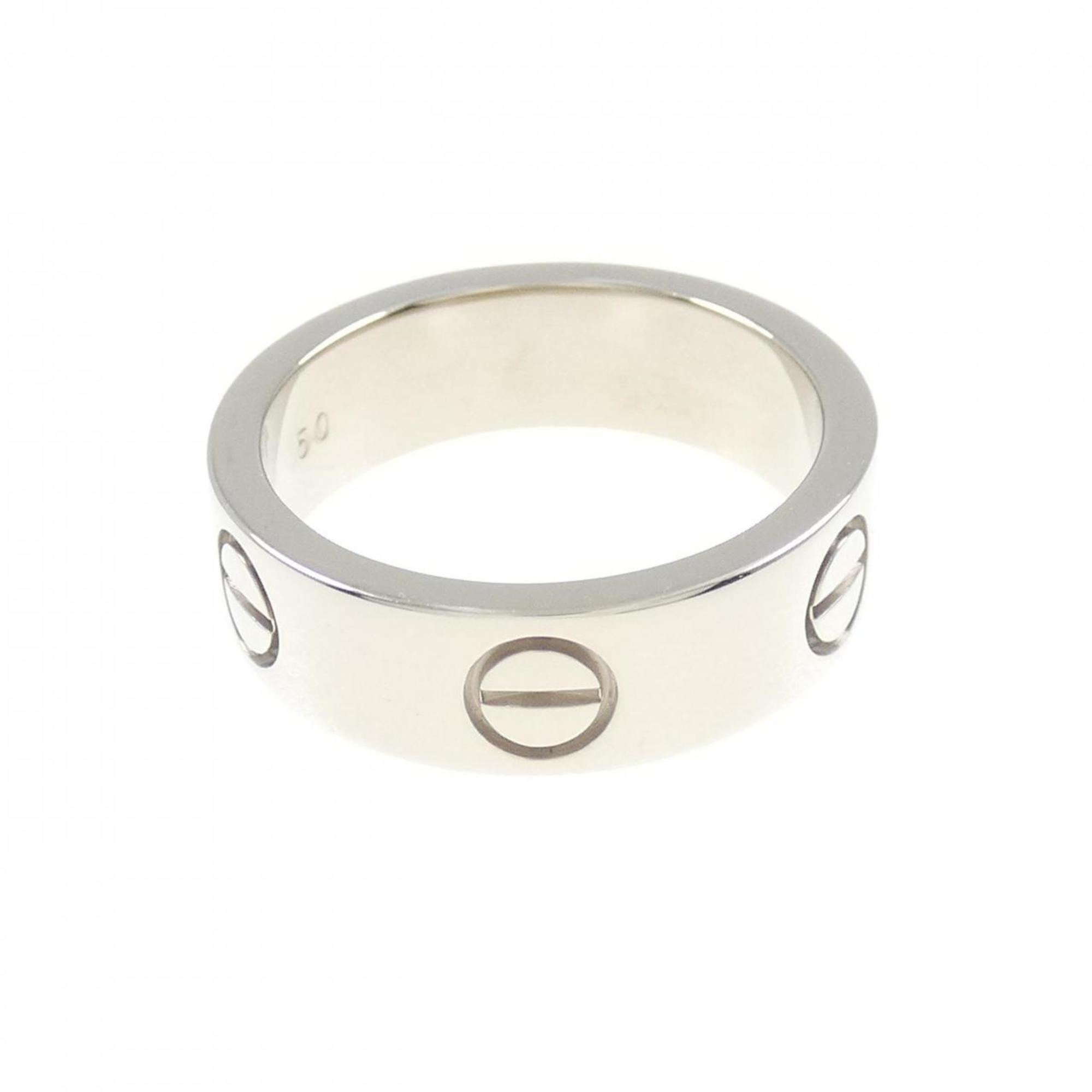 Love Ring 18K White Gold
