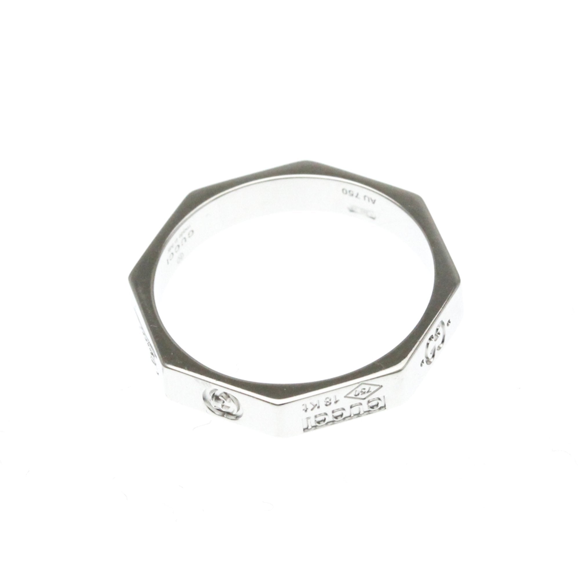 Band Ring 18K White Gold