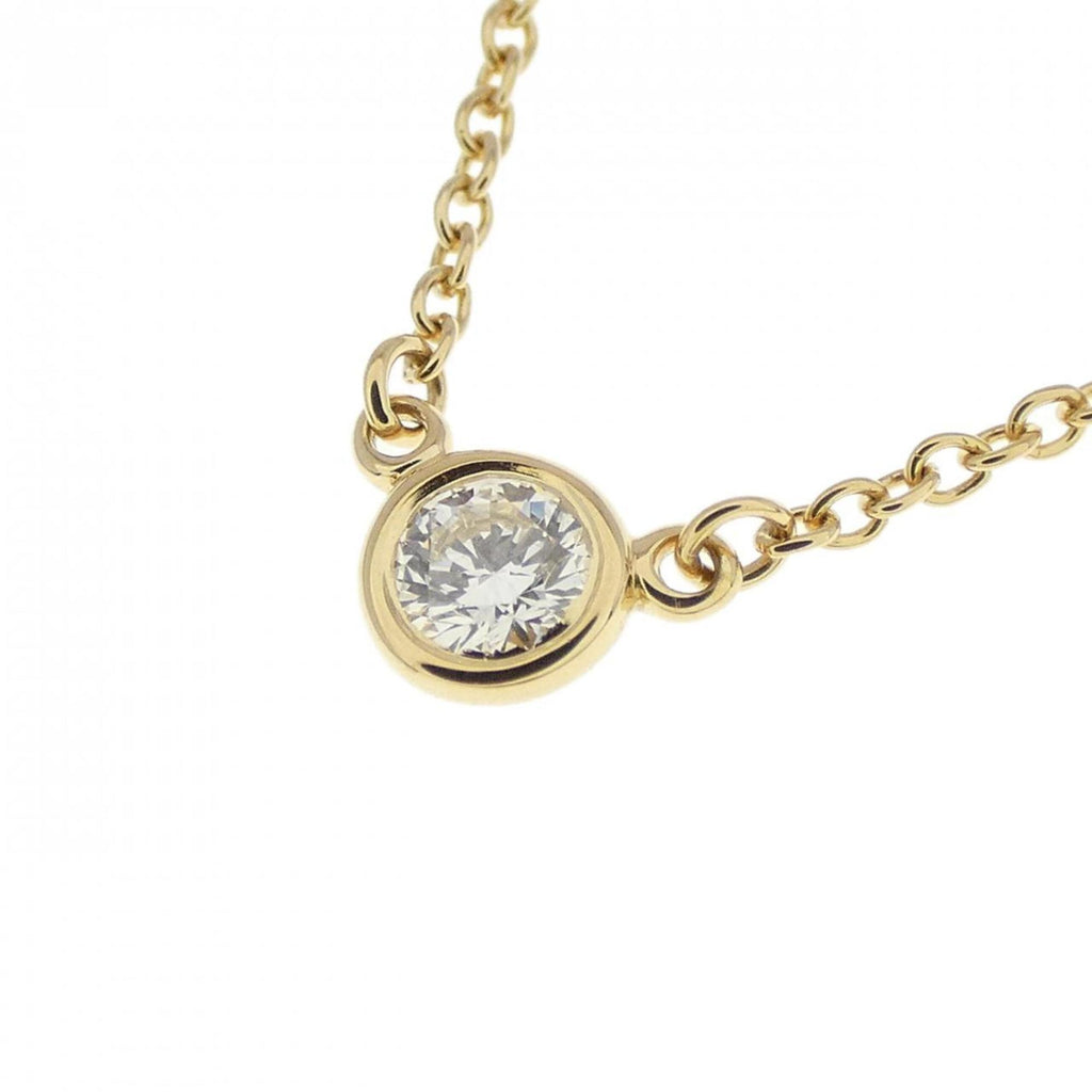 Elsa Peretti Diamonds By The Yard Pendant Necklace 18K Yellow Gold and Diamond