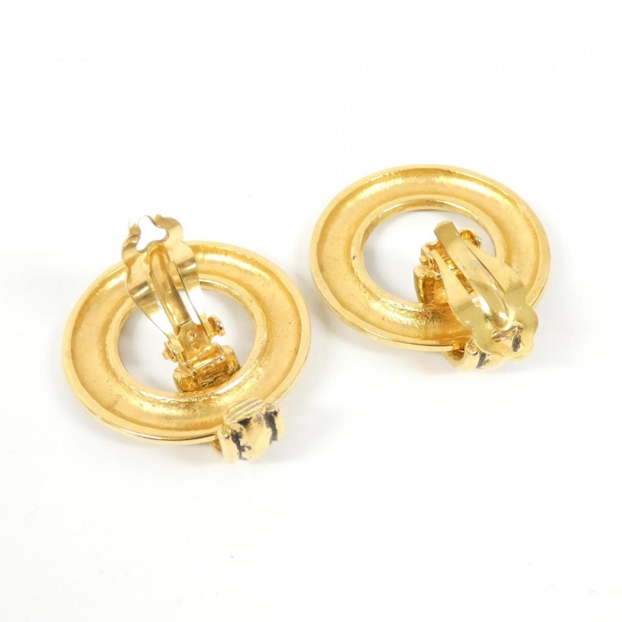 Clip-On Earrings Clip-On Gold-Tone Metal
