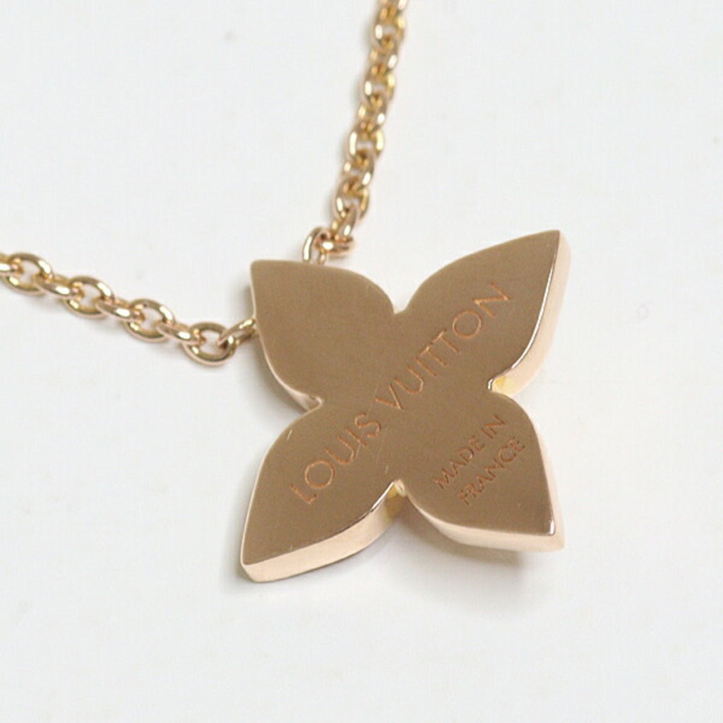 Star Blossom Pendant Necklace 18K Rose Gold with Diamond