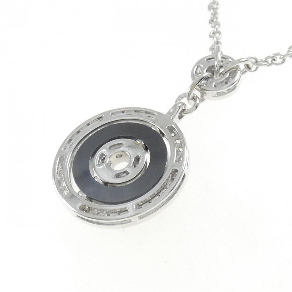 Astrale Pendant Necklace Ceramic and 18K White Gold with Diamond