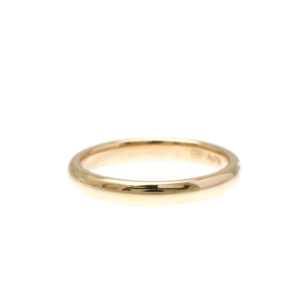 Band Ring 18K Rose Gold With Diamond