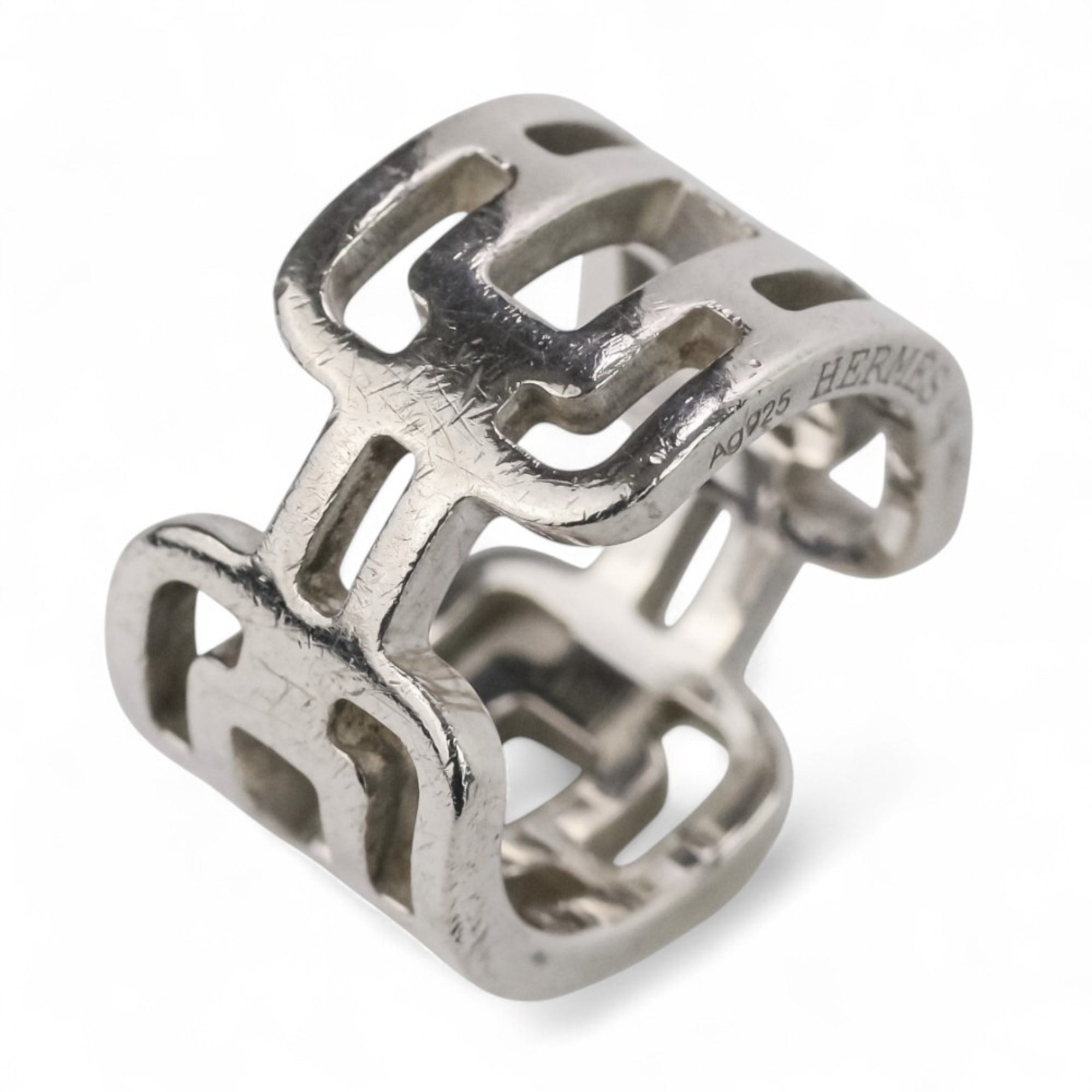Arcan Band Ring Sterling Silver Mini