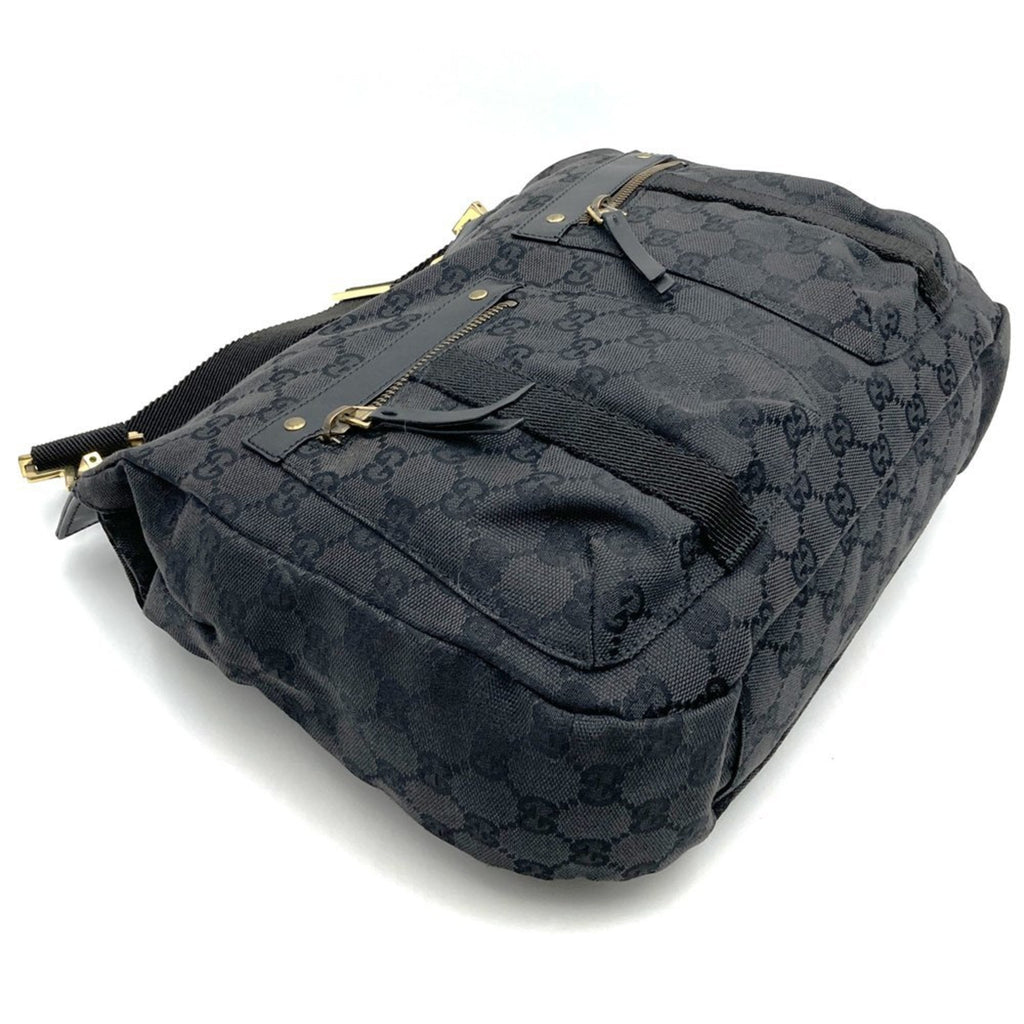 New Ladies Web Hobo GG Canvas Medium