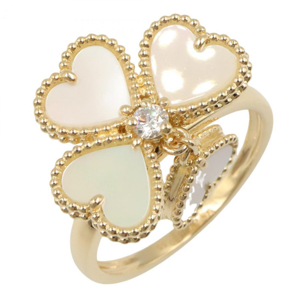 Sweet Alhambra Ring 18K Yellow Gold