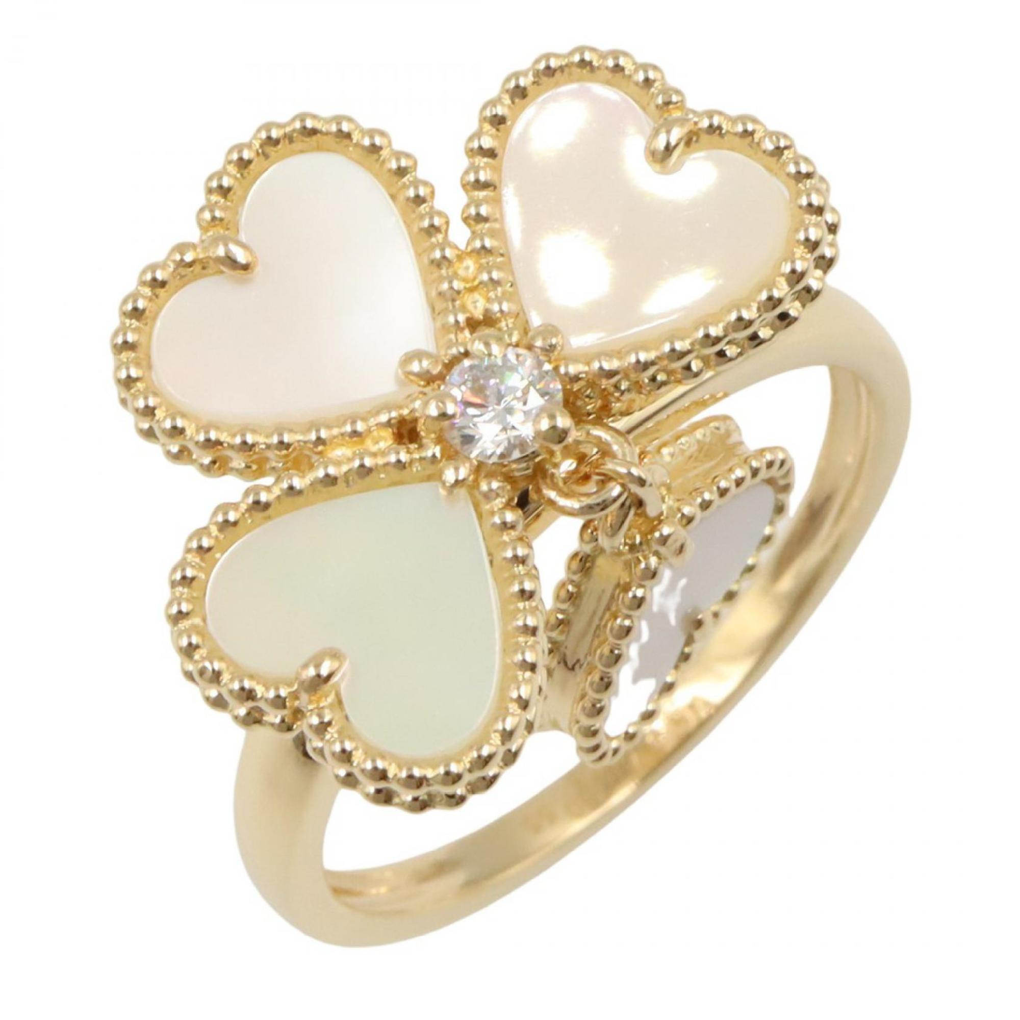 Sweet Alhambra Ring 18K Yellow Gold