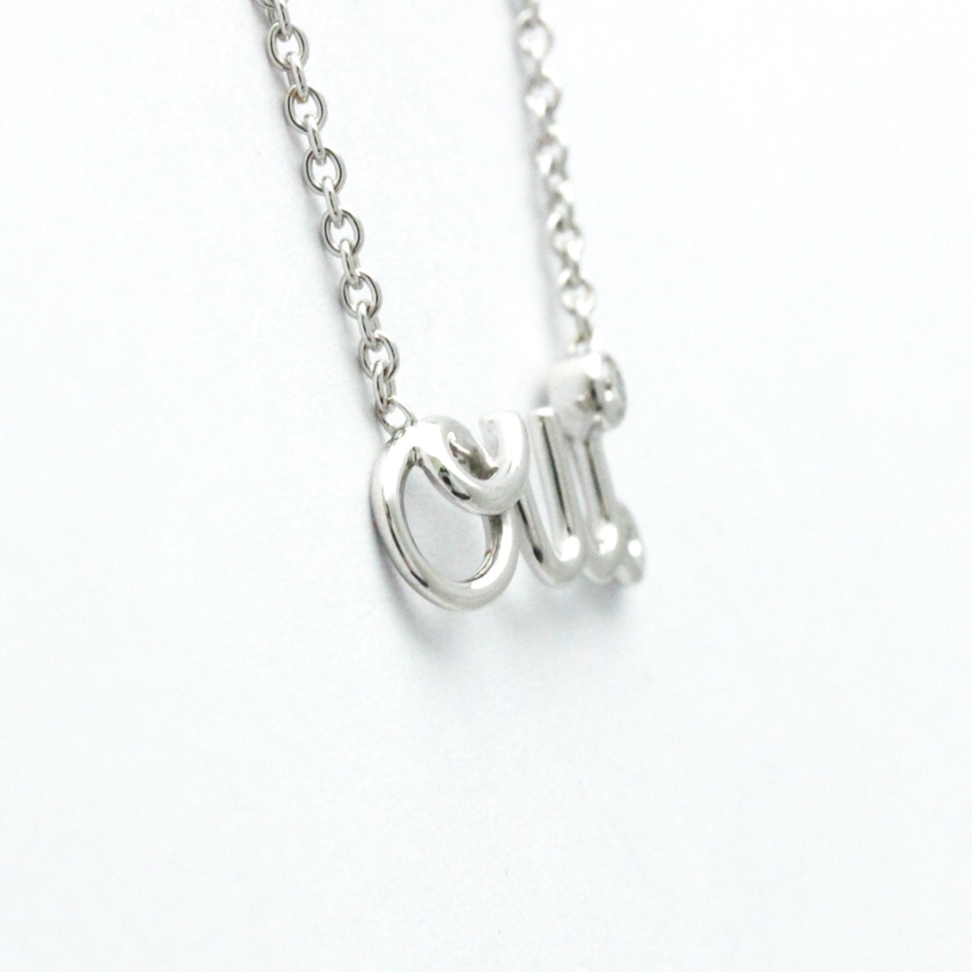 Pendant Necklace 18K White Gold with Diamond
