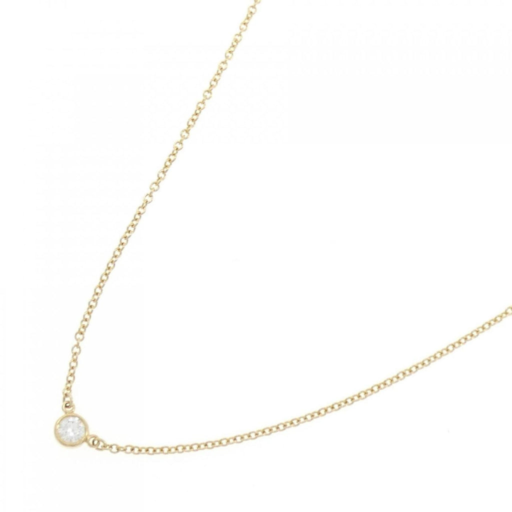 Elsa Peretti Diamonds By The Yard Pendant Necklace 18K Yellow Gold and Diamond