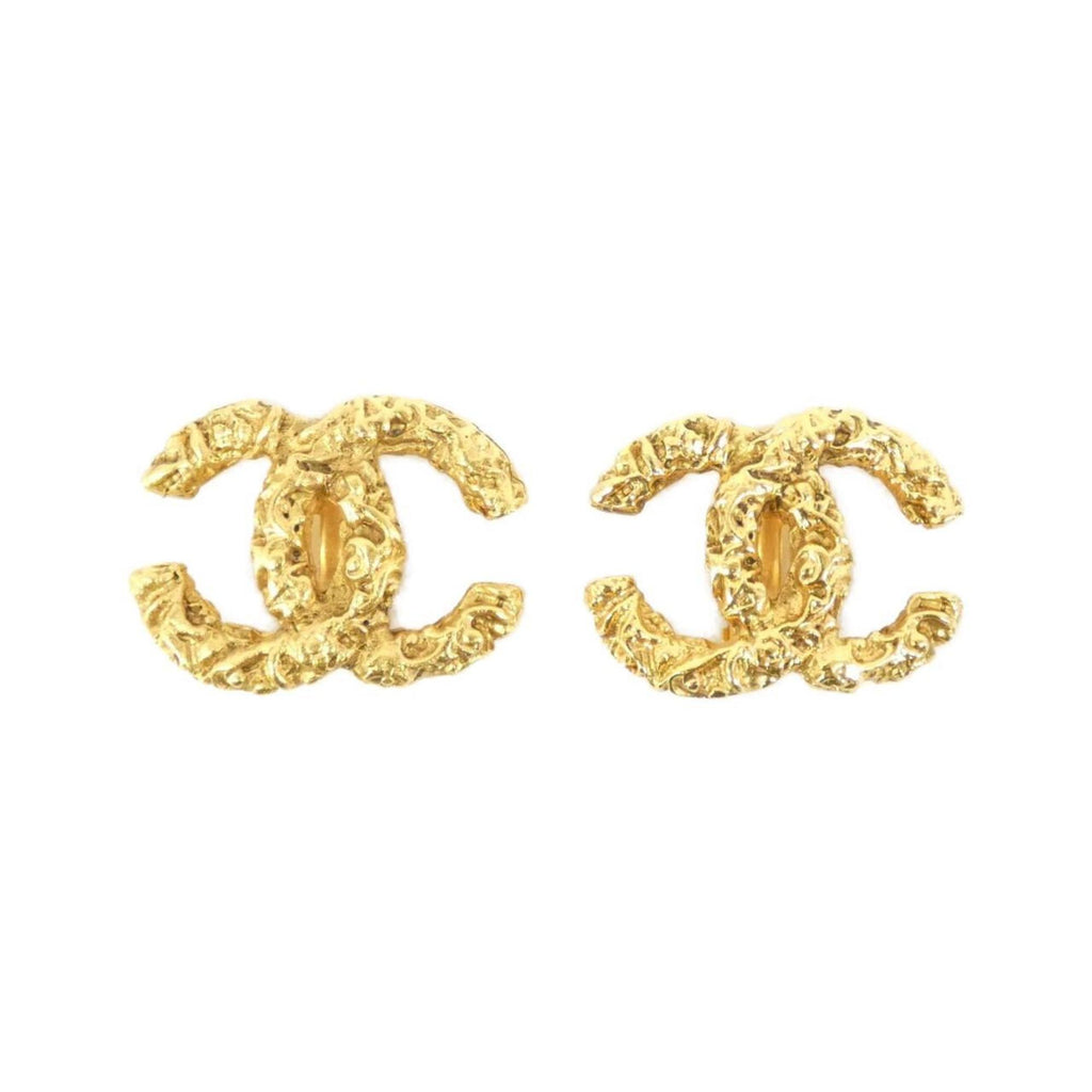 Earrings Gold-Tone Metal