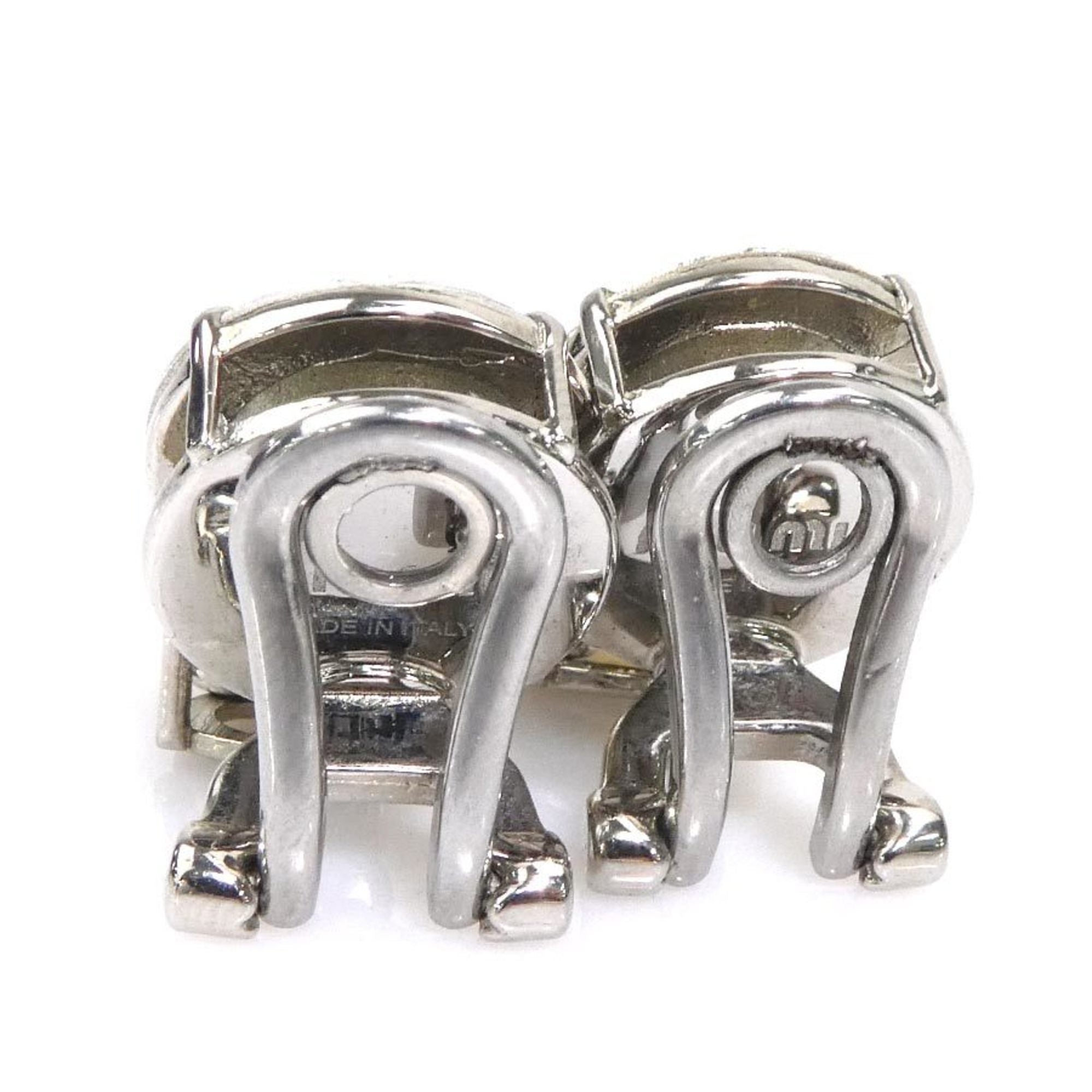 Earrings Pearl Silver-Tone Metal