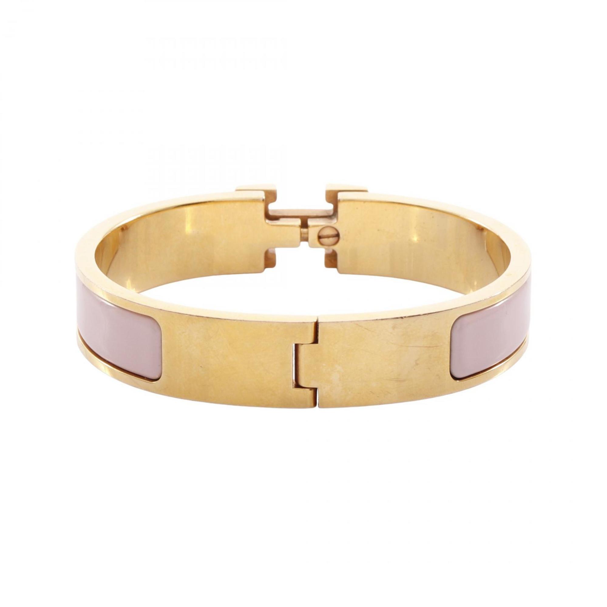 Click H PM Bracelet Enamel and Gold