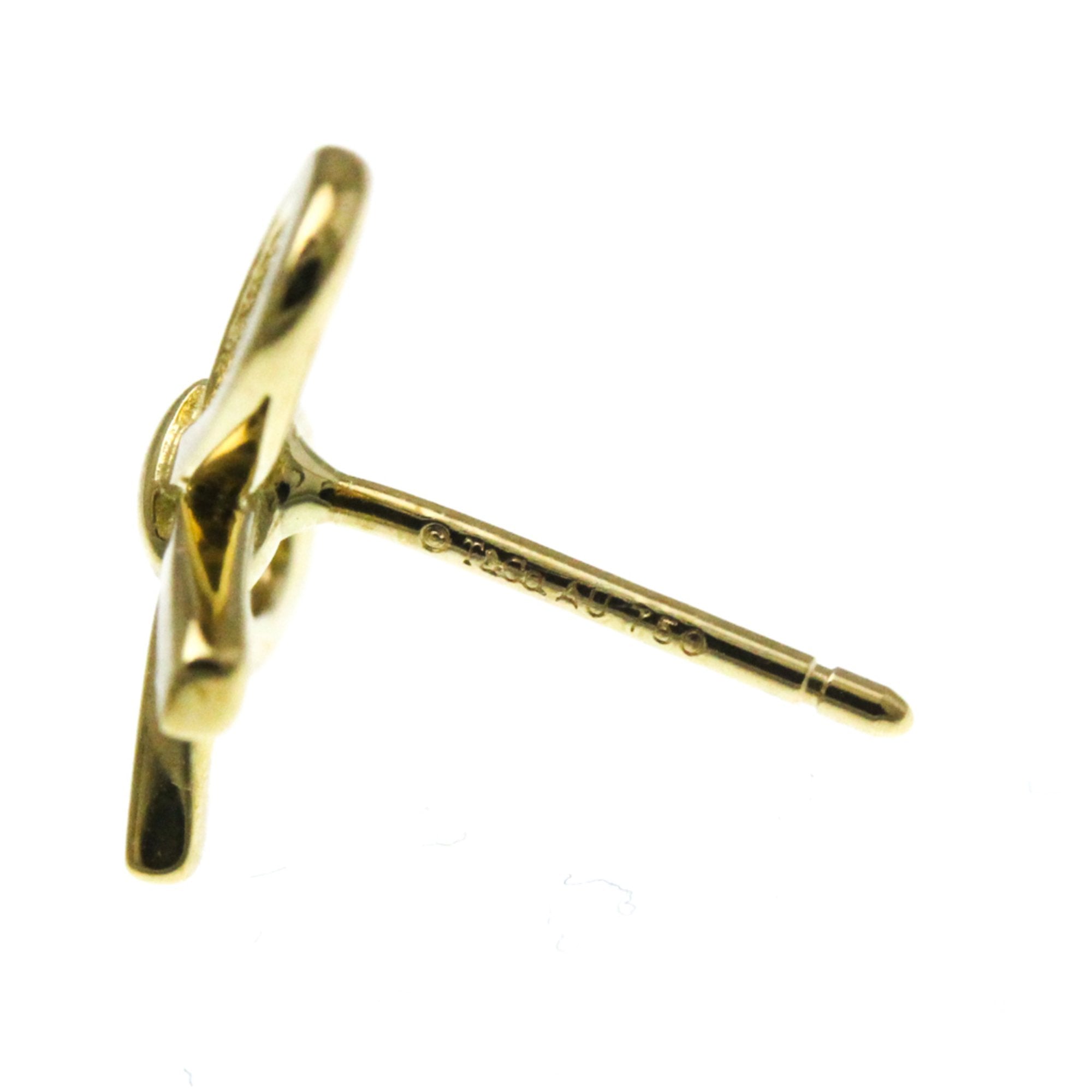 Earrings Stud 18K Yellow Gold