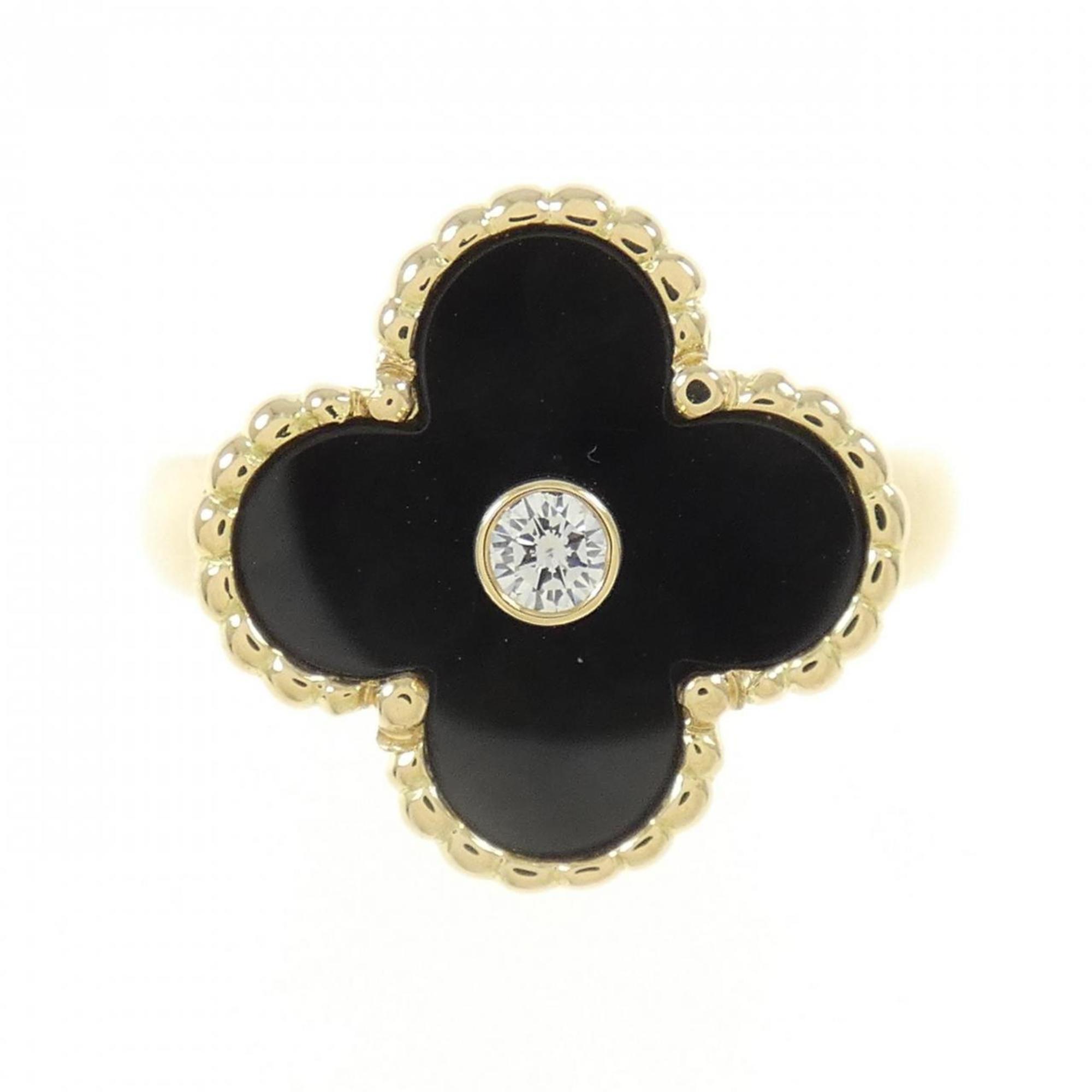 Vintage Alhambra Ring 18K Yellow Gold