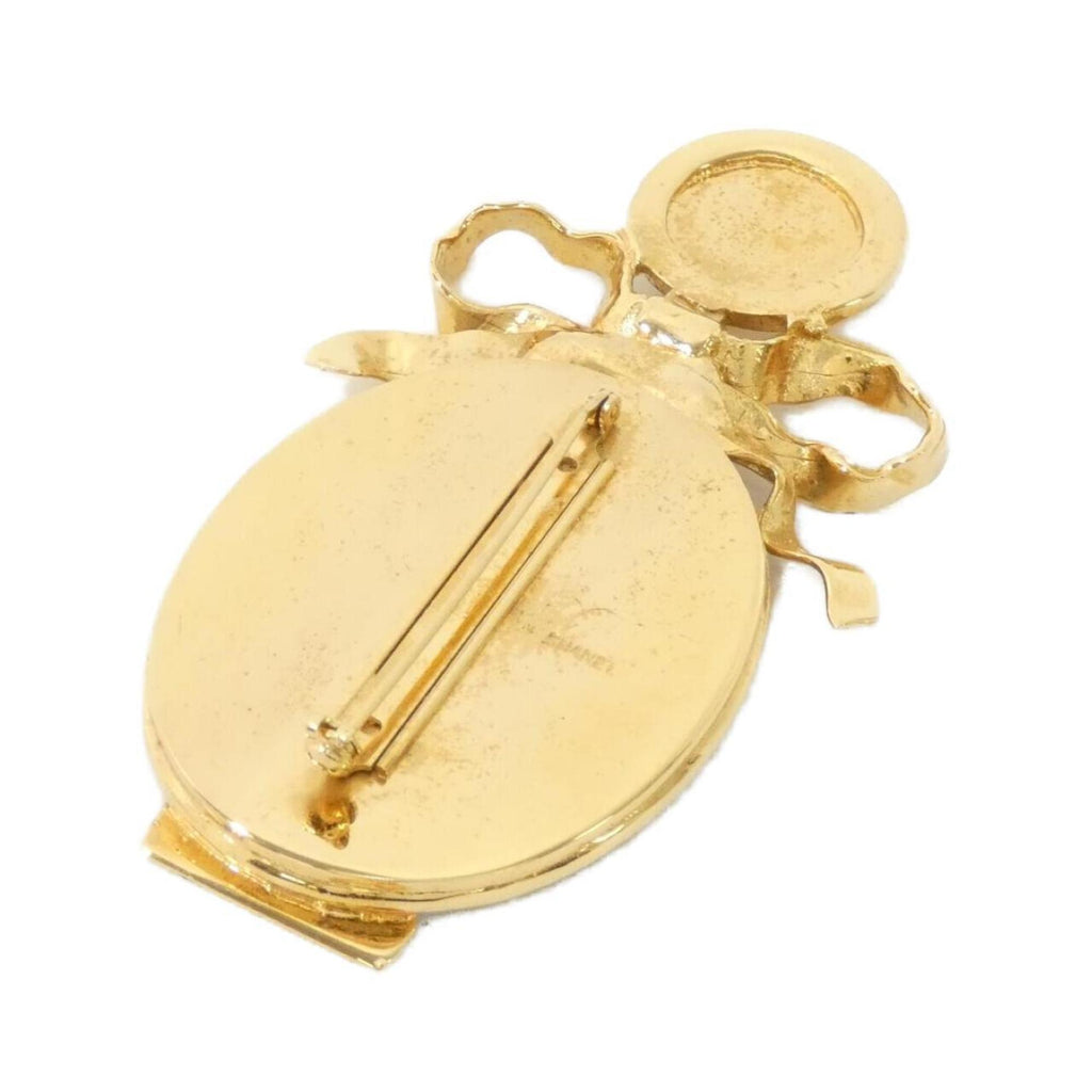Brooch Gold-Tone Metal
