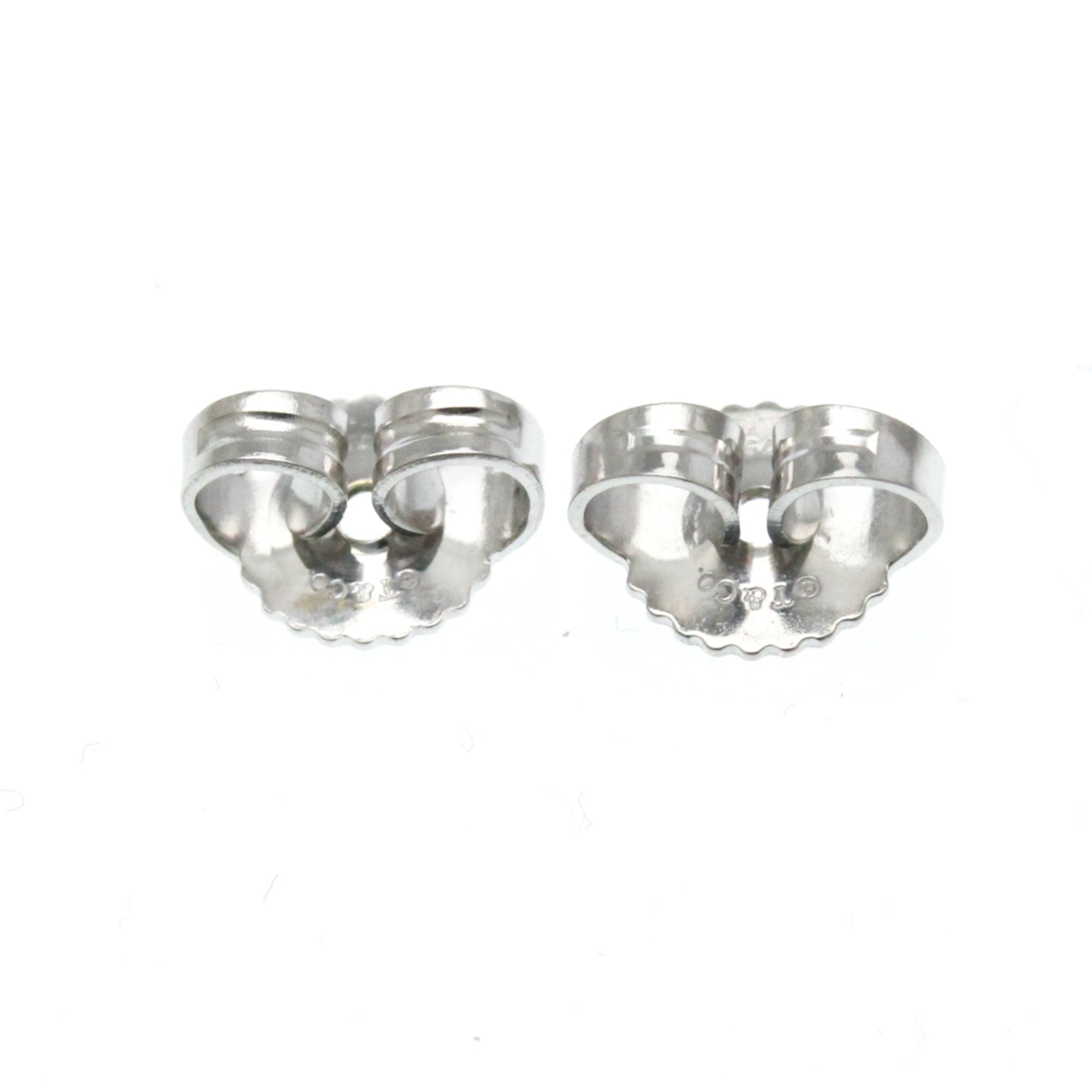 Earrings Hoop 18K White Gold