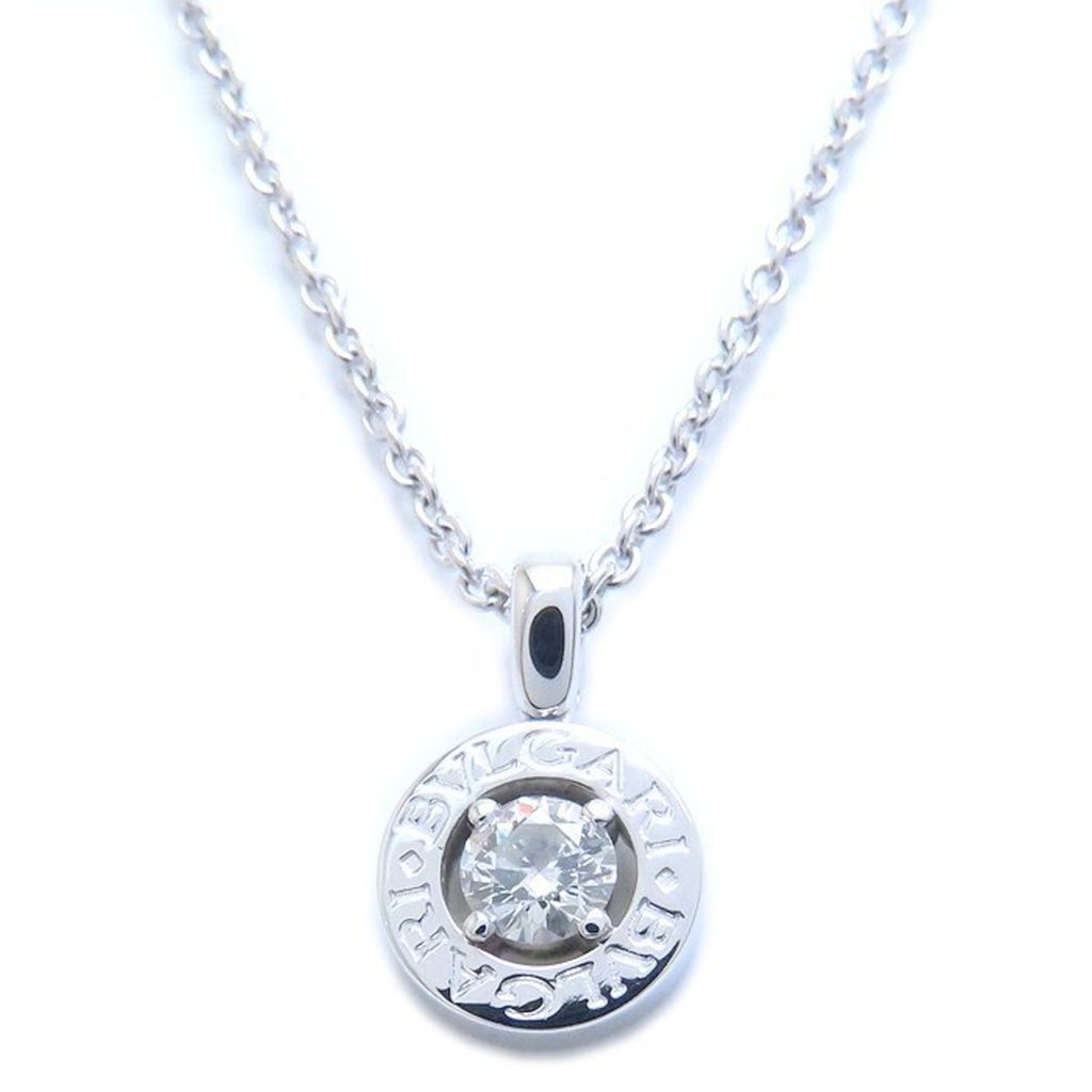 Pendant Necklace 18K White Gold with Diamond