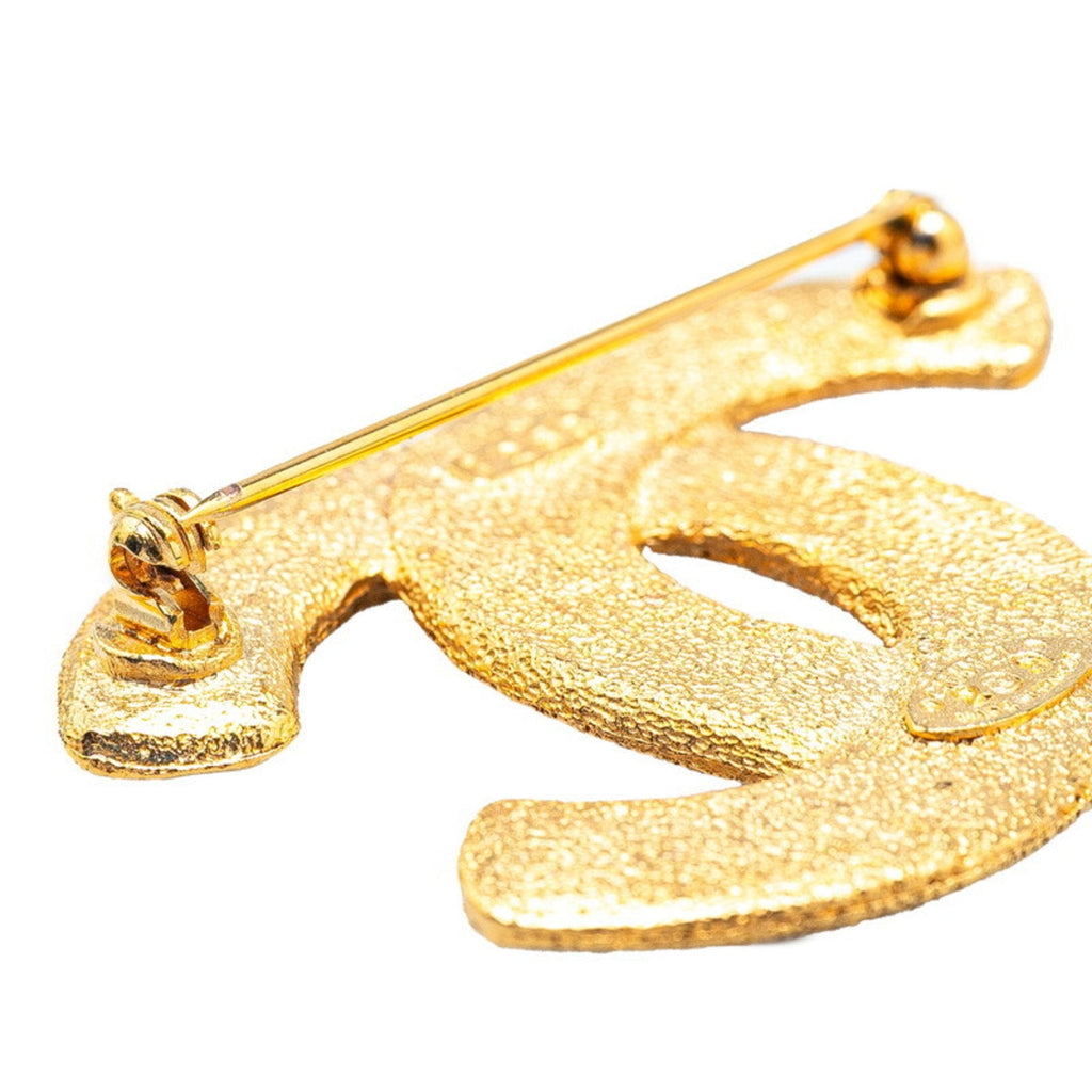 CC Logo Brooch Metal