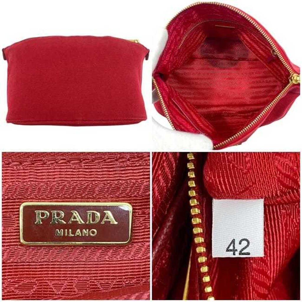 Wristlet Pouch Saffiano Leather Large