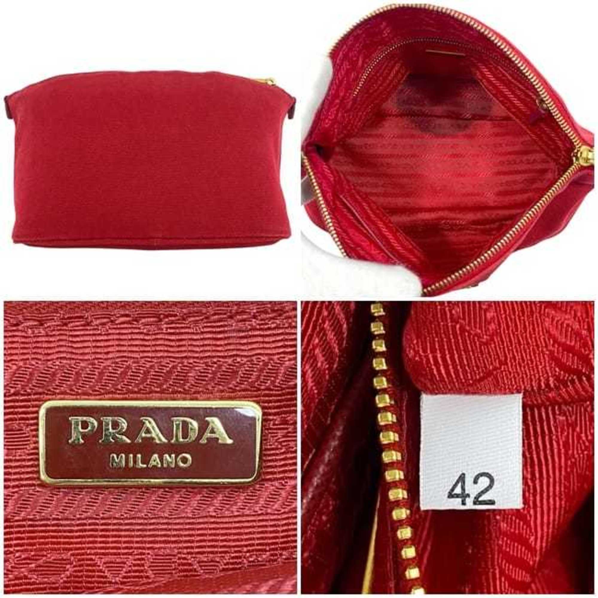 Wristlet Pouch Saffiano Leather Large