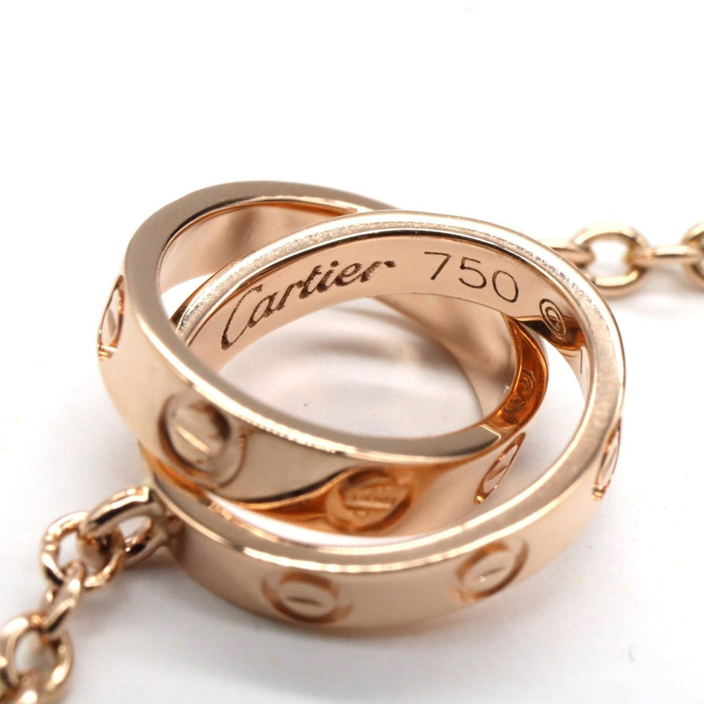 Love Pendant Necklace 18K Rose Gold