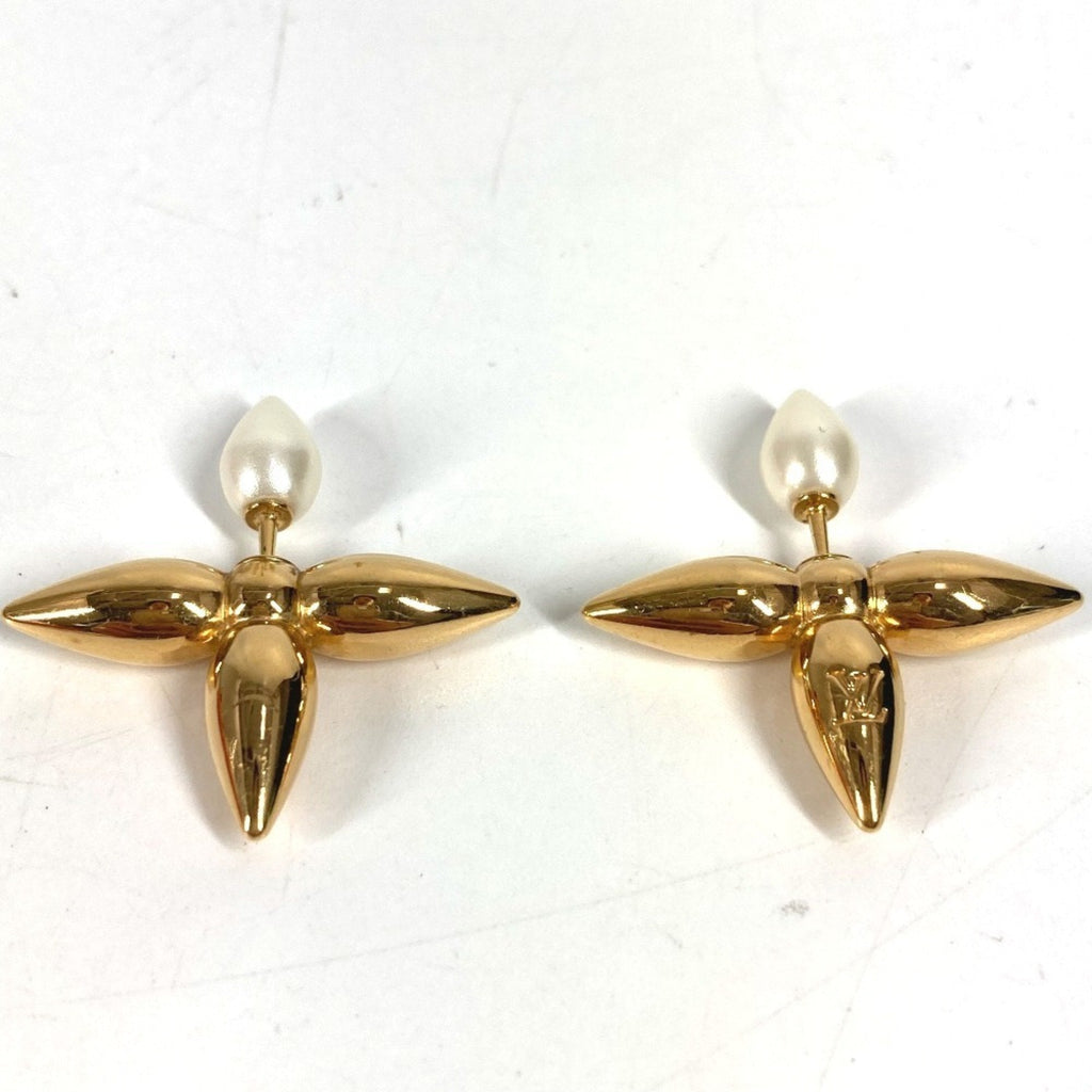 Earrings Gold-Tone Metal