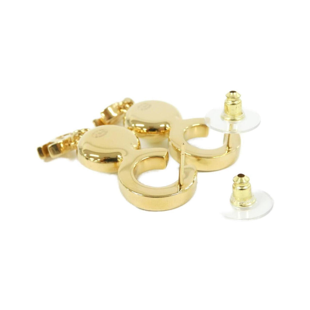 Earrings Gold-Tone Metal