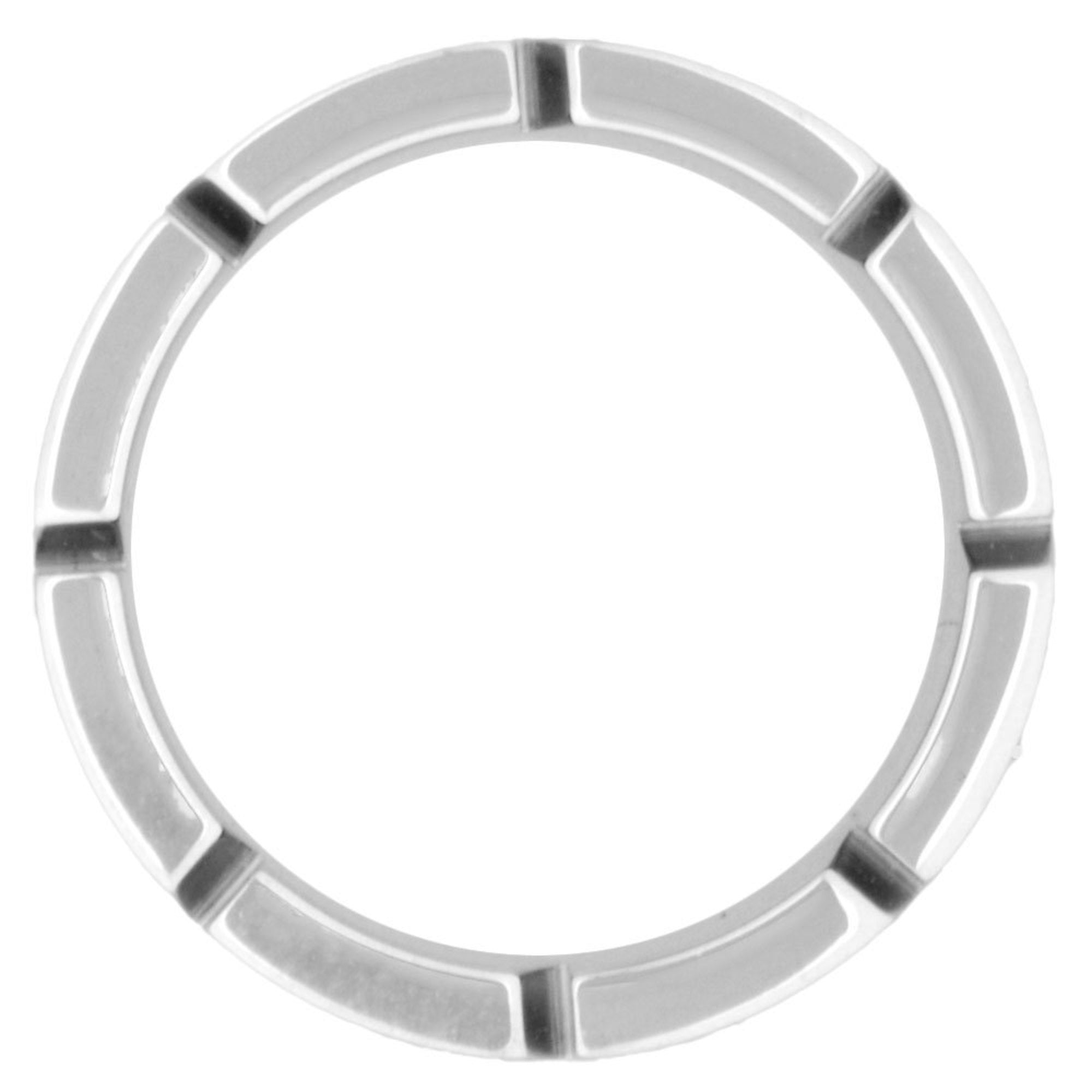 Band Ring 18K White Gold