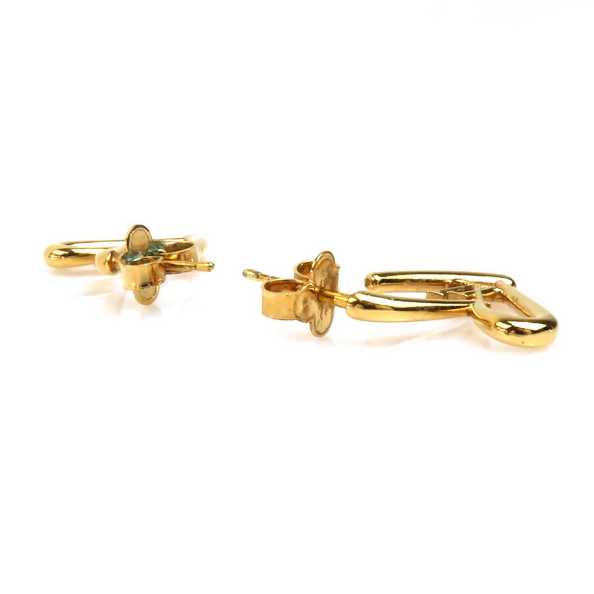Earrings Gold-Tone Metal