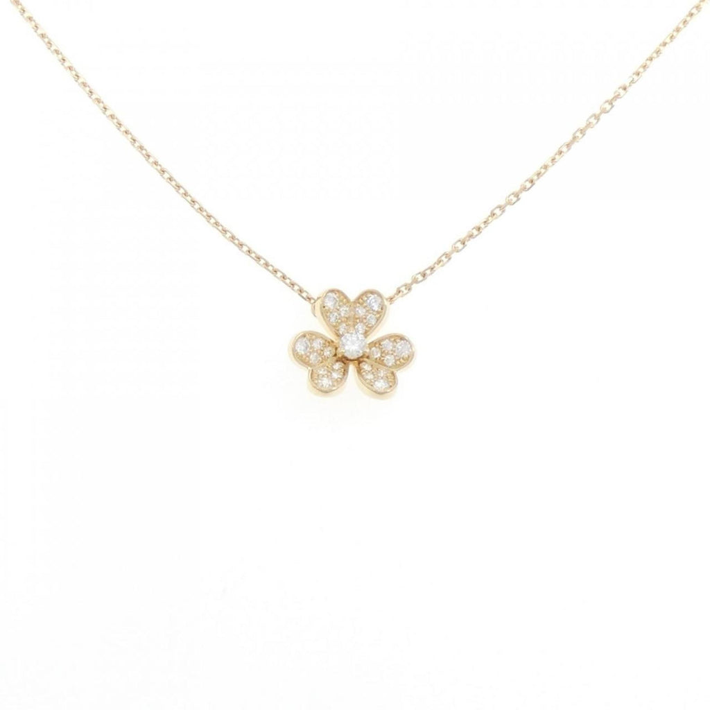 Frivole Pendant Necklace 18K Yellow Gold with Diamond Mini