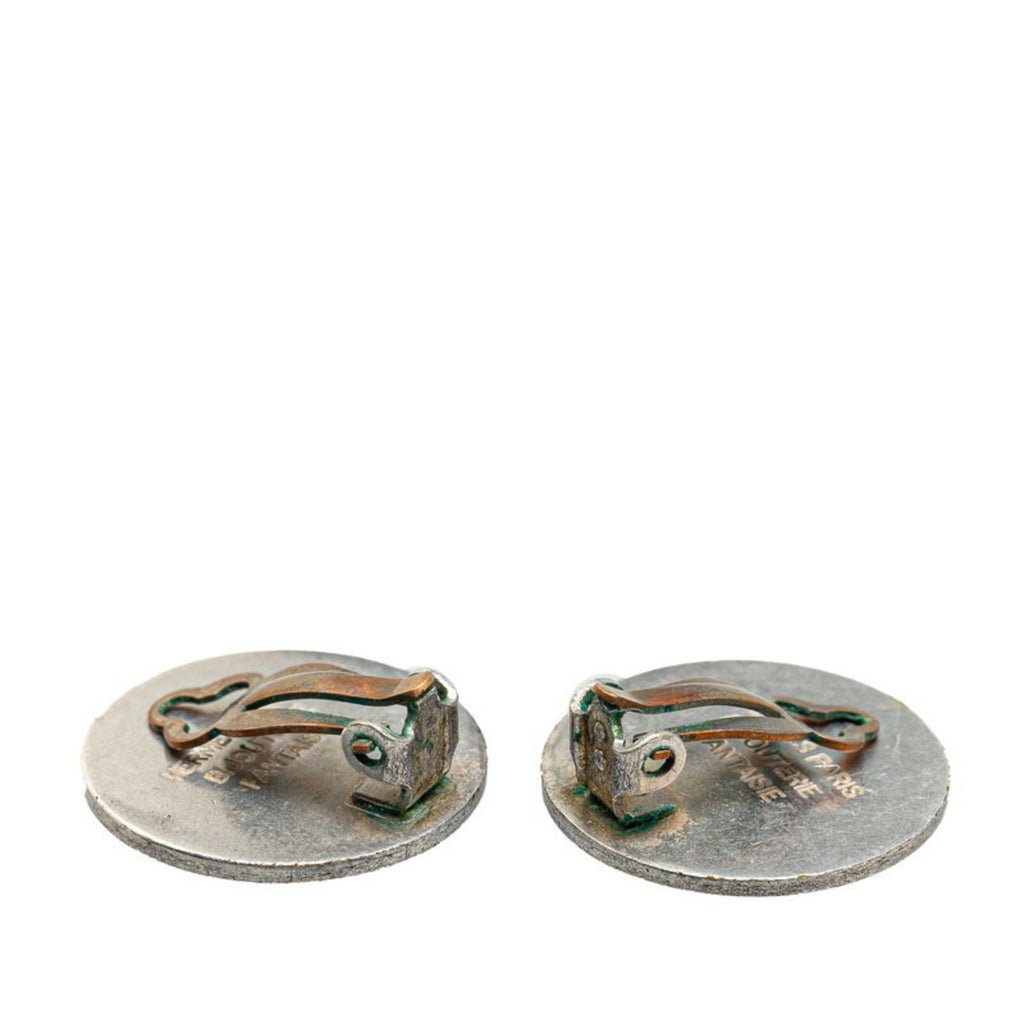 Earrings Silver-Tone Metal