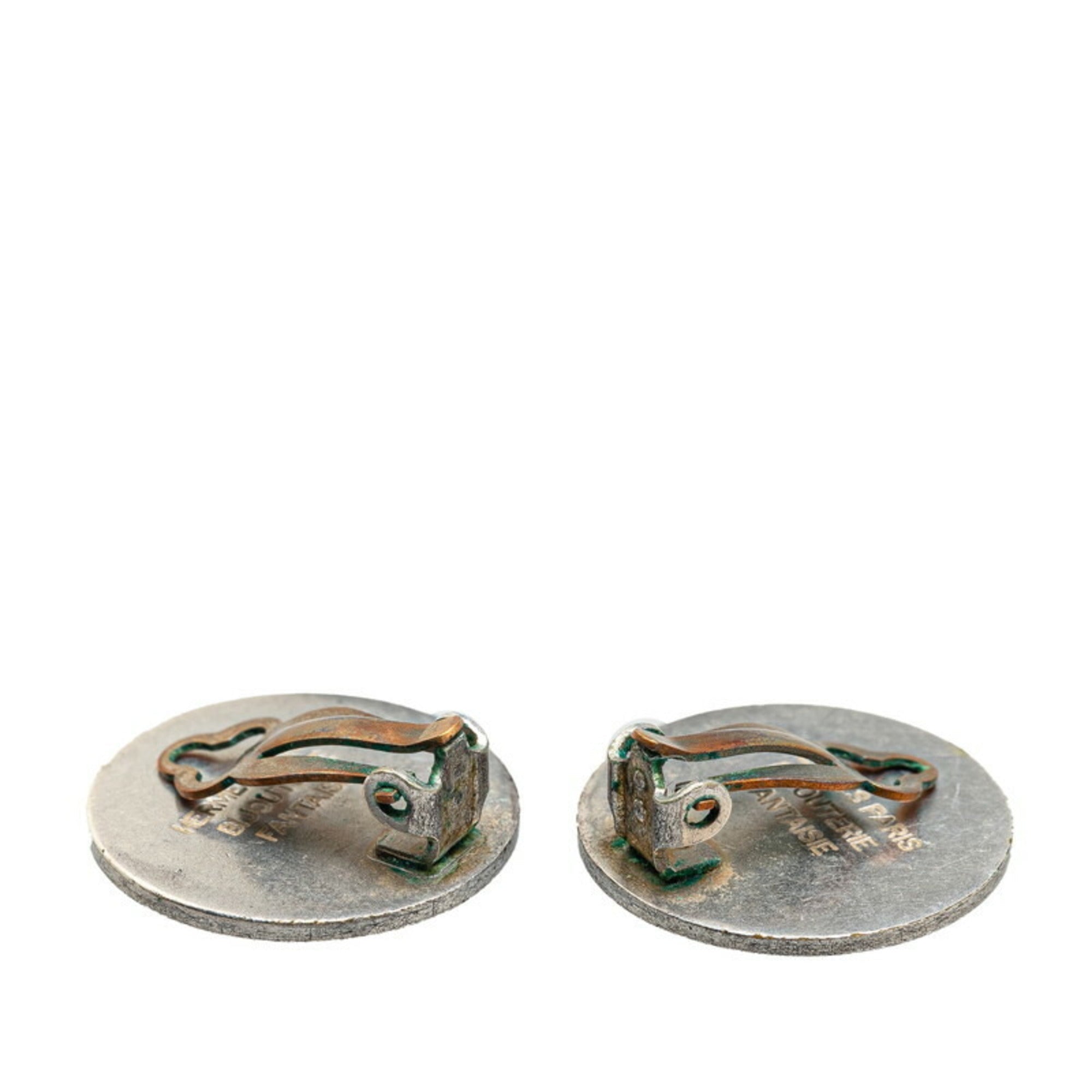 Earrings Silver-Tone Metal