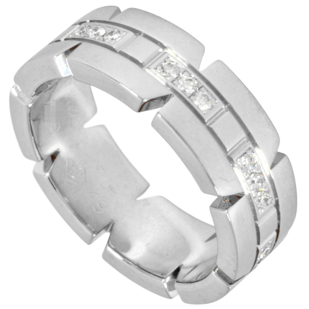 Band Ring 18K White Gold