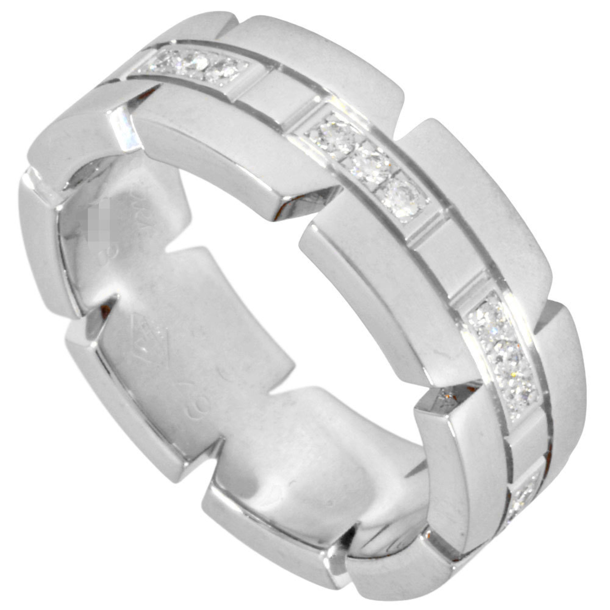 Band Ring 18K White Gold
