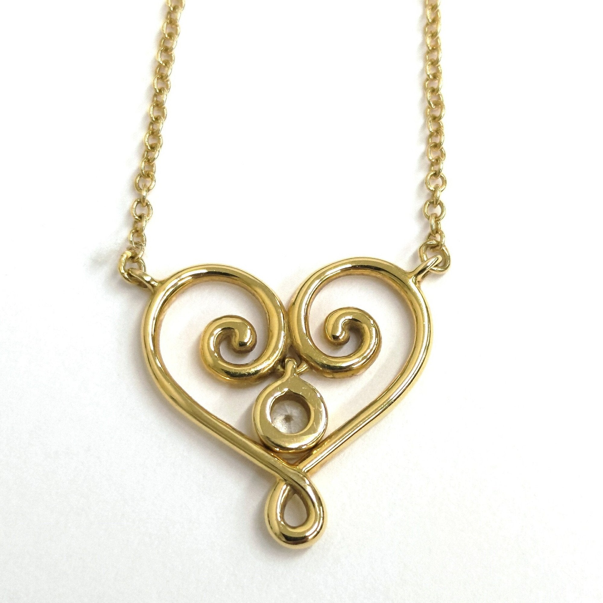 Venezia Pendant Necklace 18K Gold