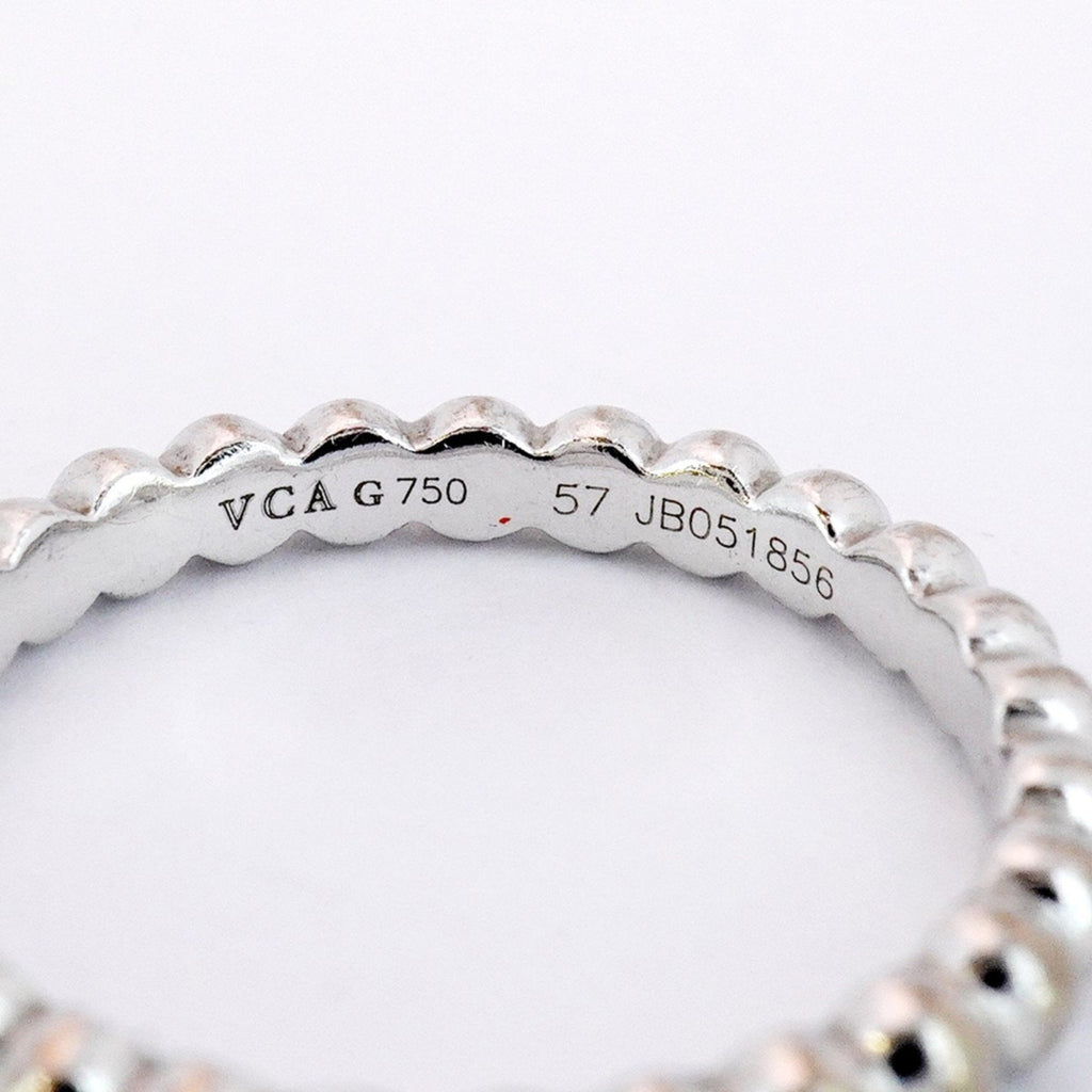 Perlée Ring 18K White Gold