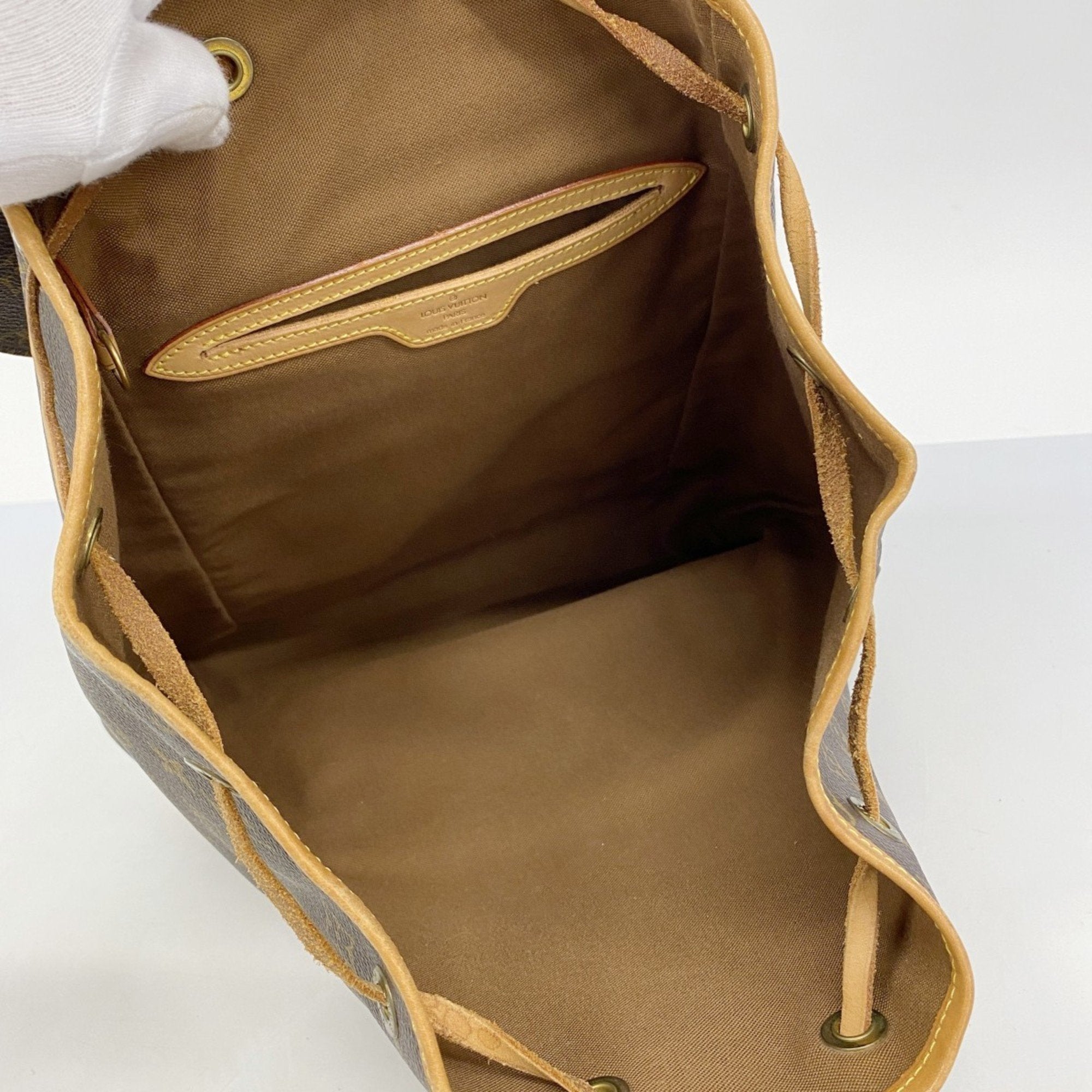 Vintage Montsouris Backpack Monogram Canvas GM