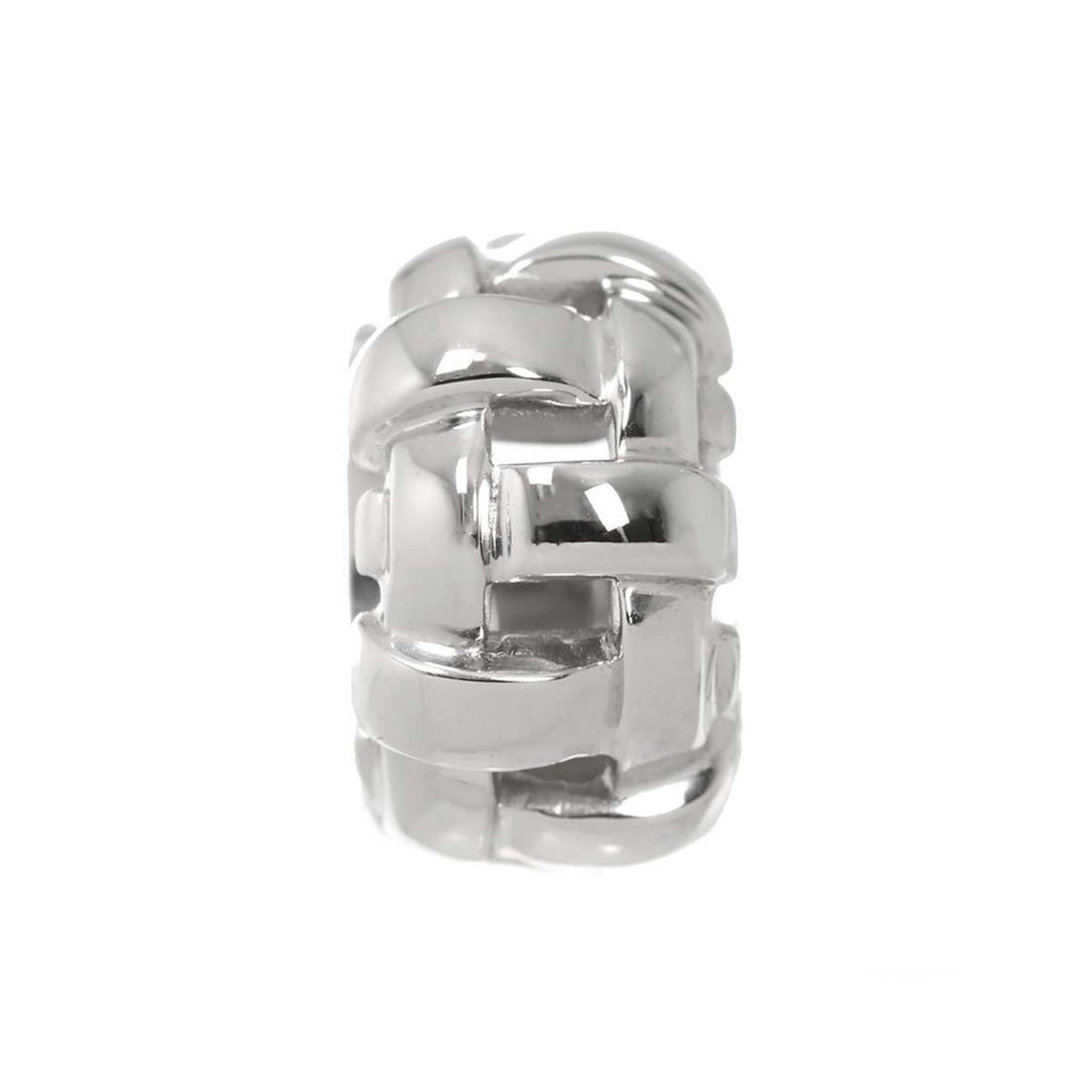 Single Clip-On Earring Clip-On 18K White Gold