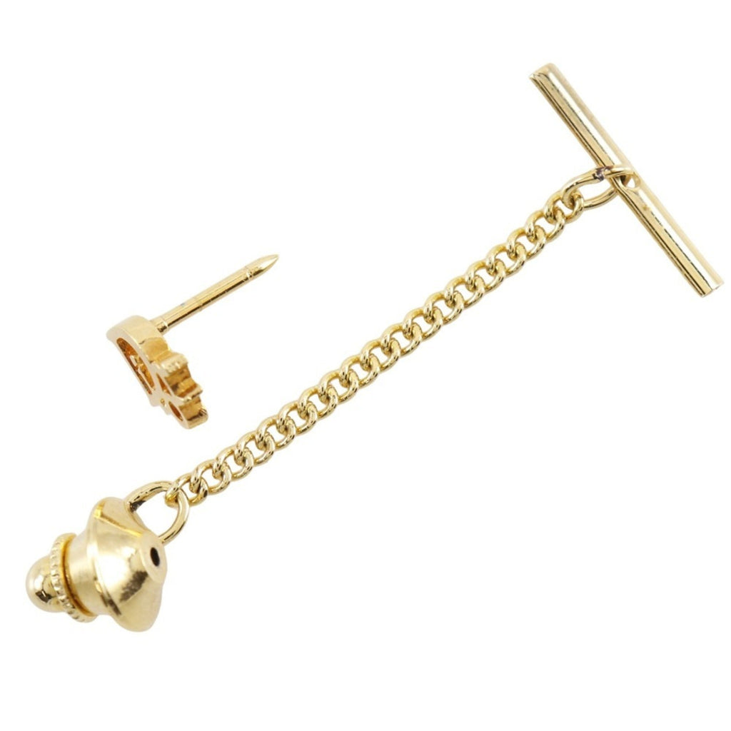 Tie Tack Brooch Gold Plated