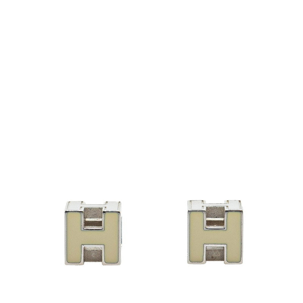 Earrings Stud Silver-Tone Metal
