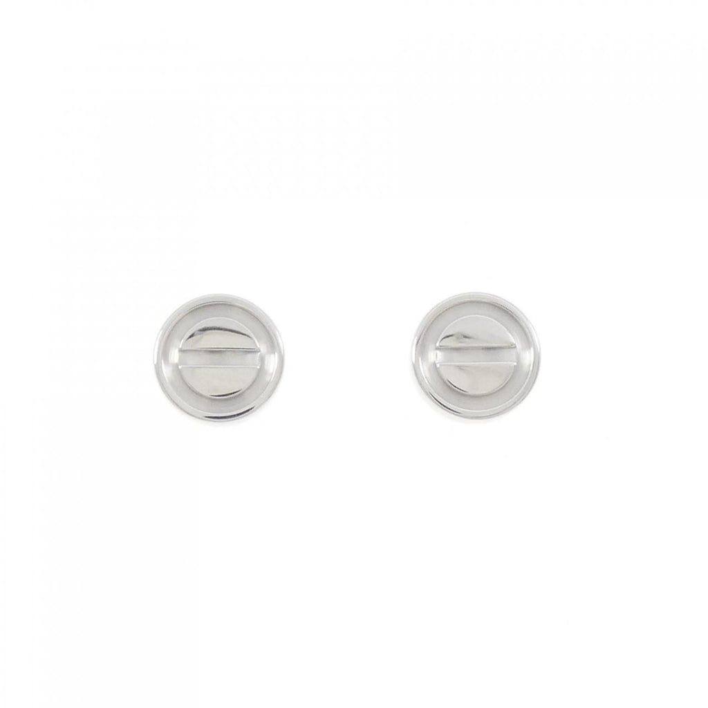 Love Stud Earrings 18K White Gold 18K White Gold