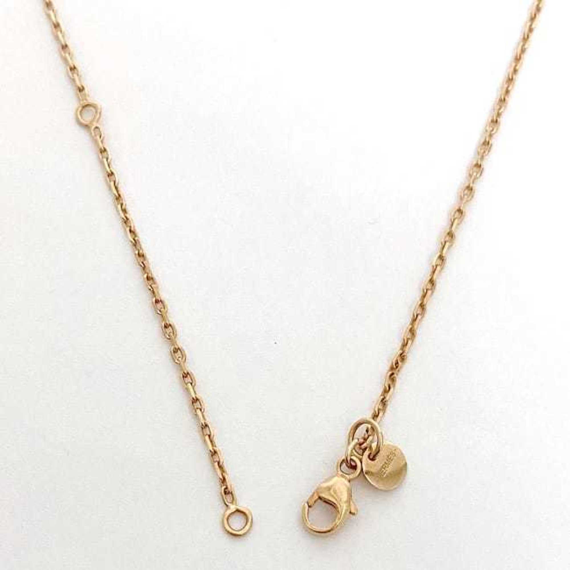 Pendant Necklace Gold and Leather and Swift Leather